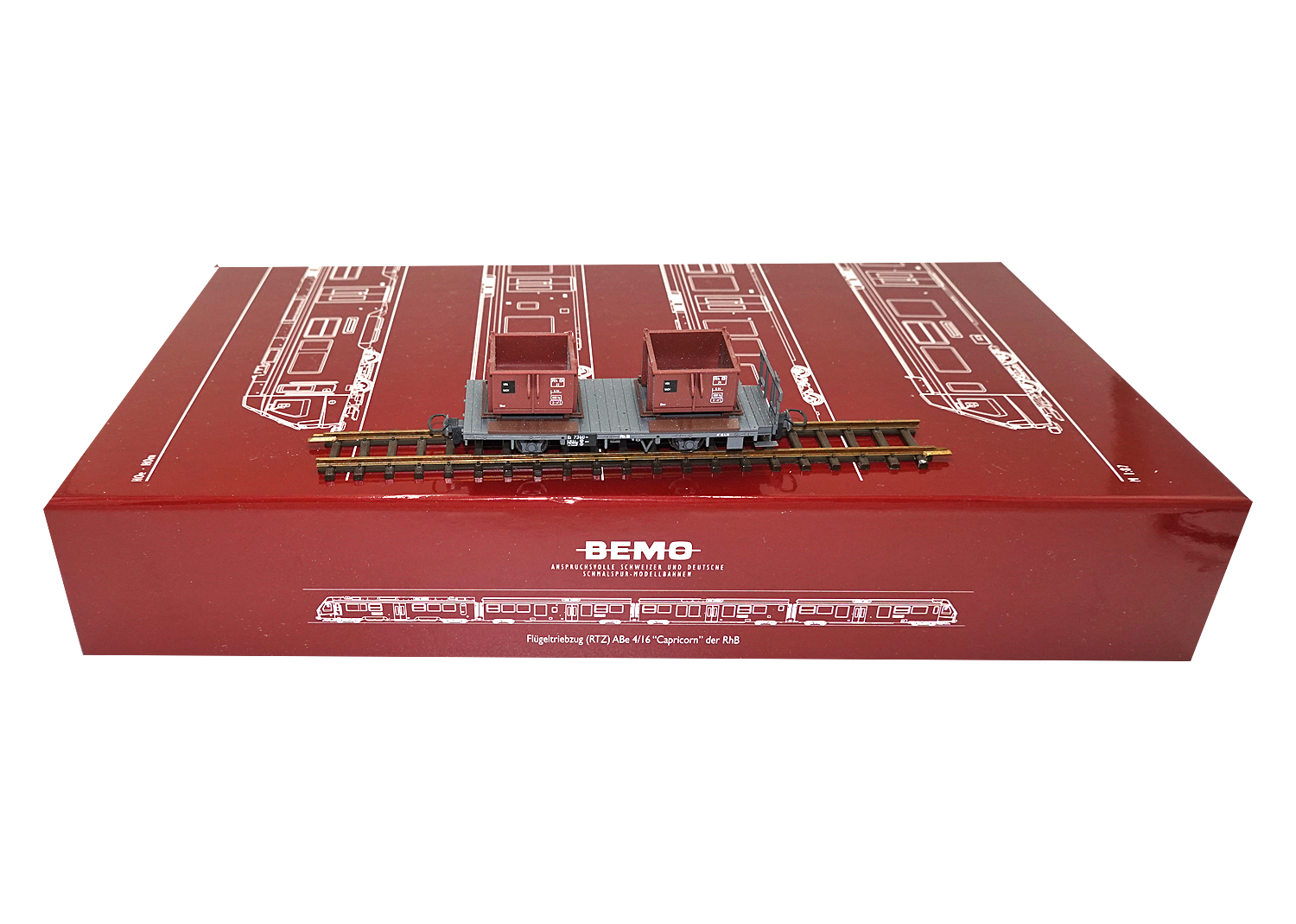 Bemo 2258110 RhB Kieskistenwagen Kk 7360 