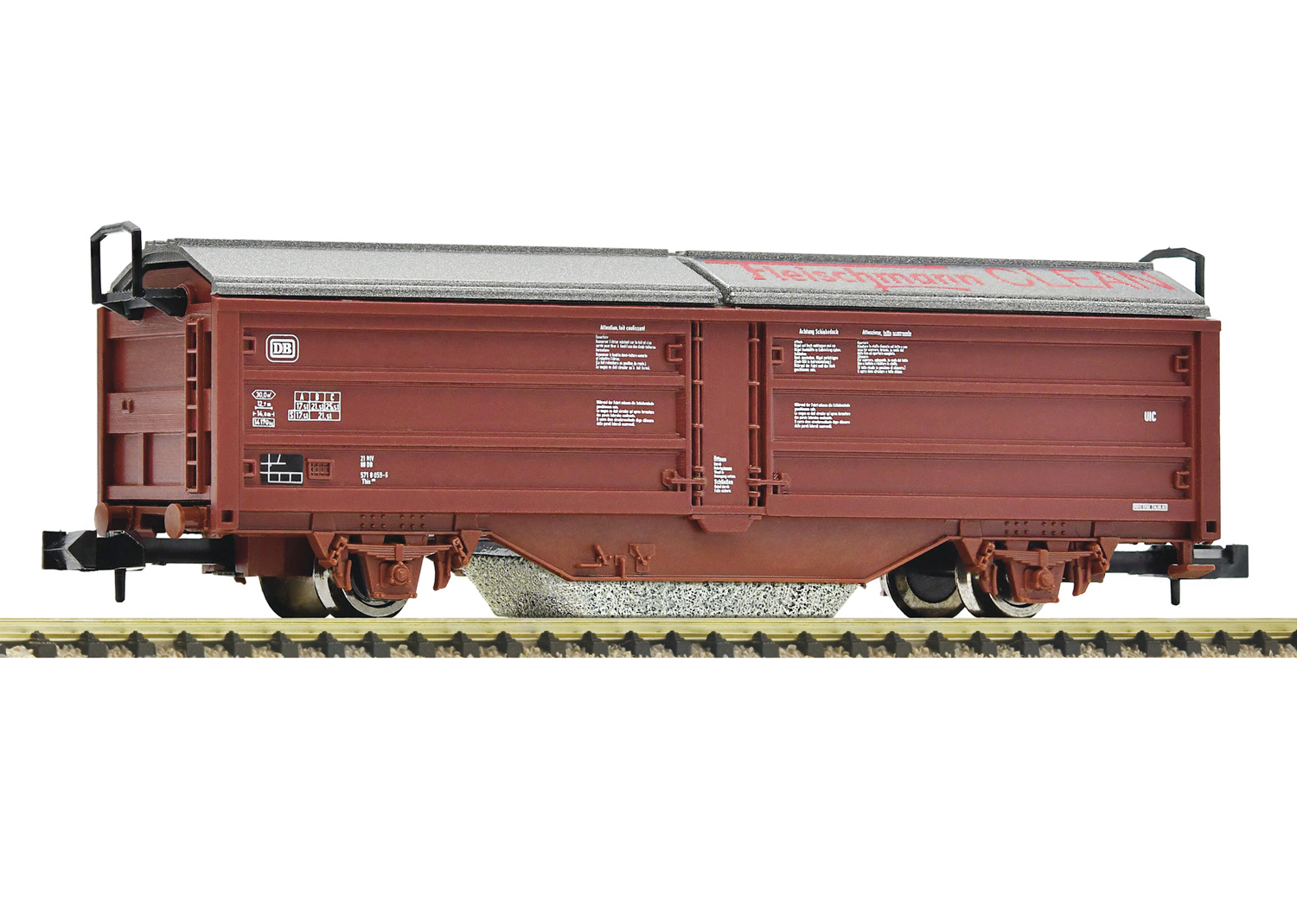 Fleischmann 6660015 DB Schienenreinigungswagen Clean  Fleischmann 6660015 DB Schienenreinigungswagen Clean