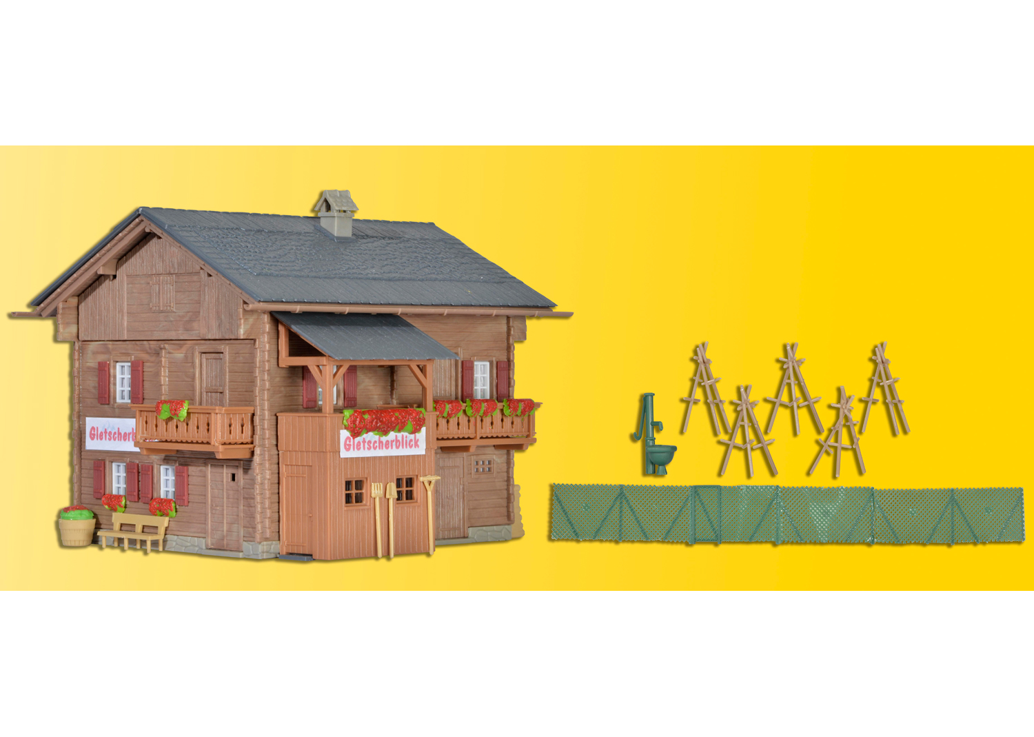 Kibri 38019 Haus Gletscherblick in Hinterbichl  Kibri 38019 Haus Gletscherblick in Hinterbichl