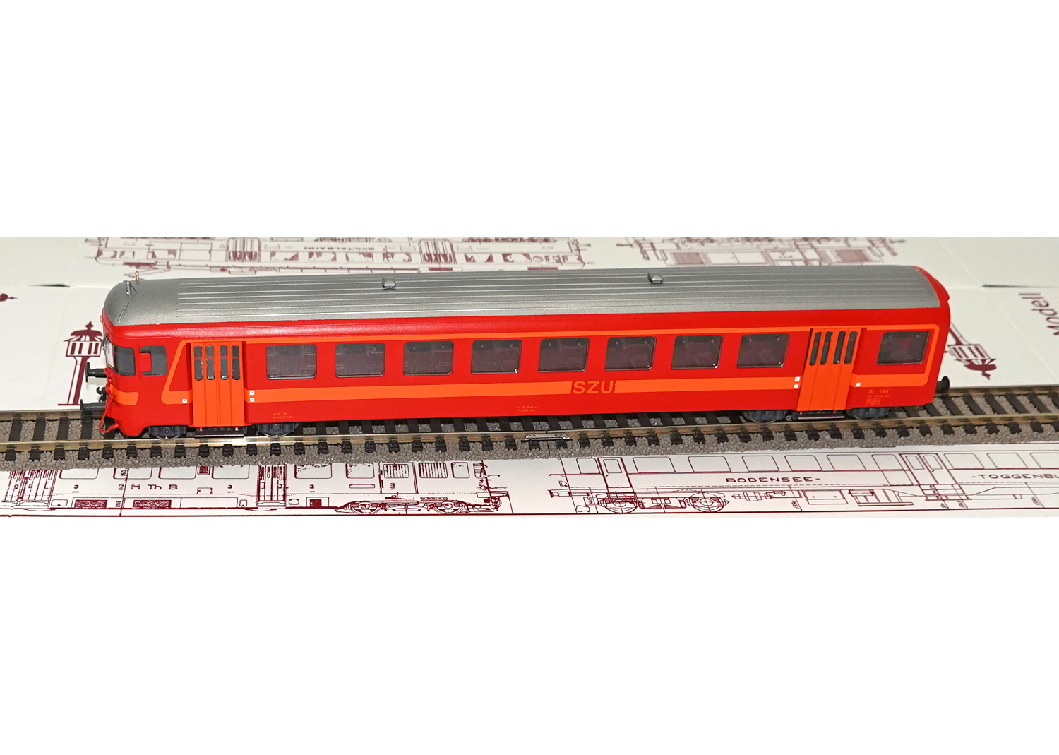 Sigg SZU Pendelzug BDe 4/4 3-teilig DC