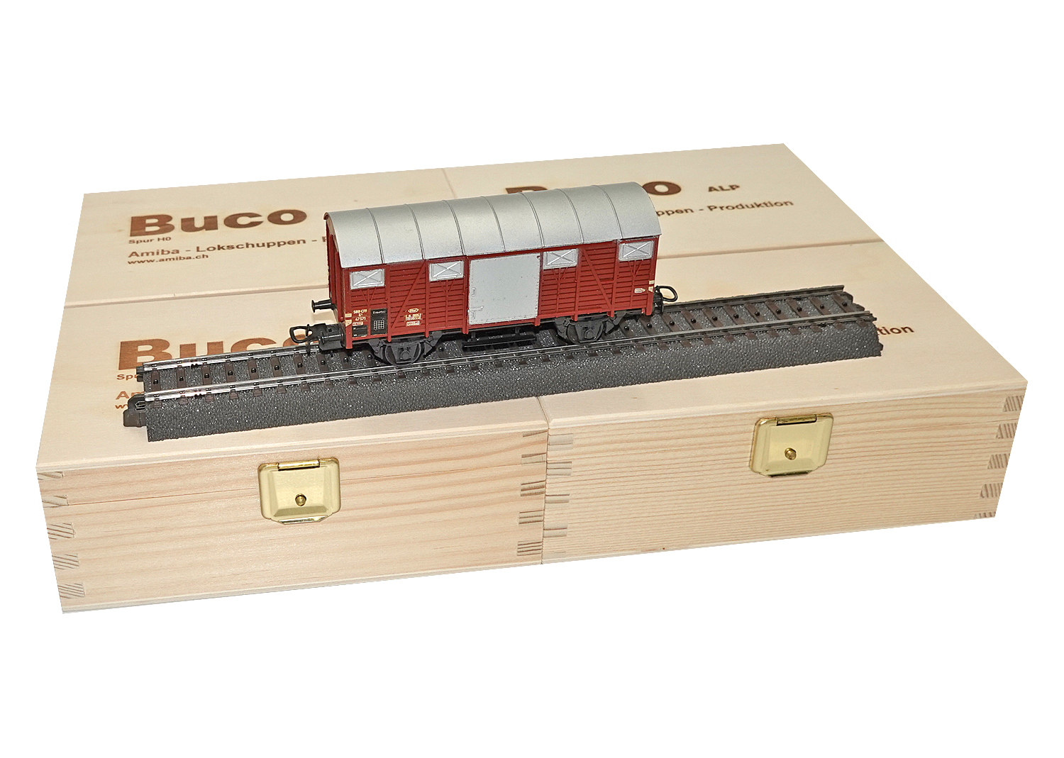 Buco H0 Güterwagen SBB K4 AC