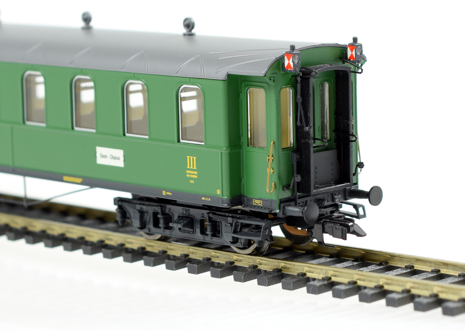 Liliput 334610 SBB Personenwagen C4ü ex GB mit Schlusslicht 