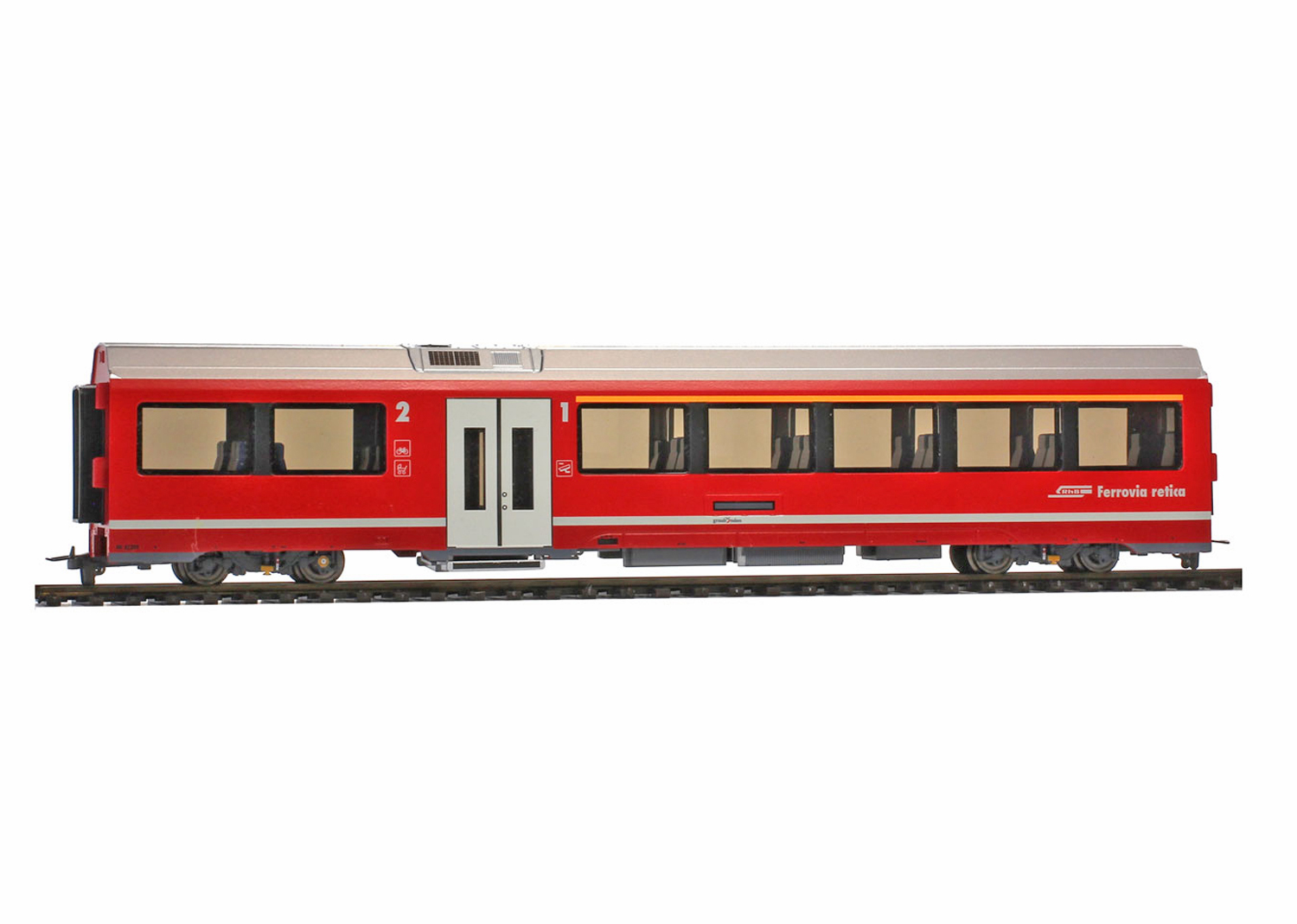 Bemo 3298122 RhB AB 572 01 AGZ Mittelwagen