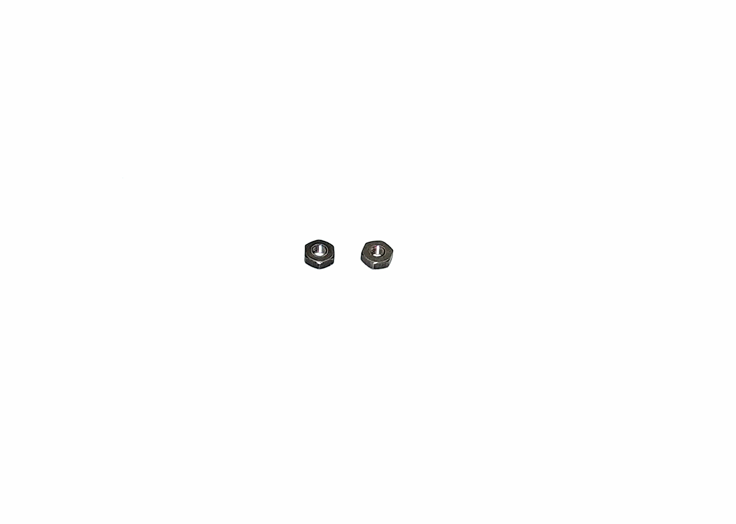 Sechskantmutter M2 SW4 H=1,5 Sechskantmutter M2 SW4 H=1,5