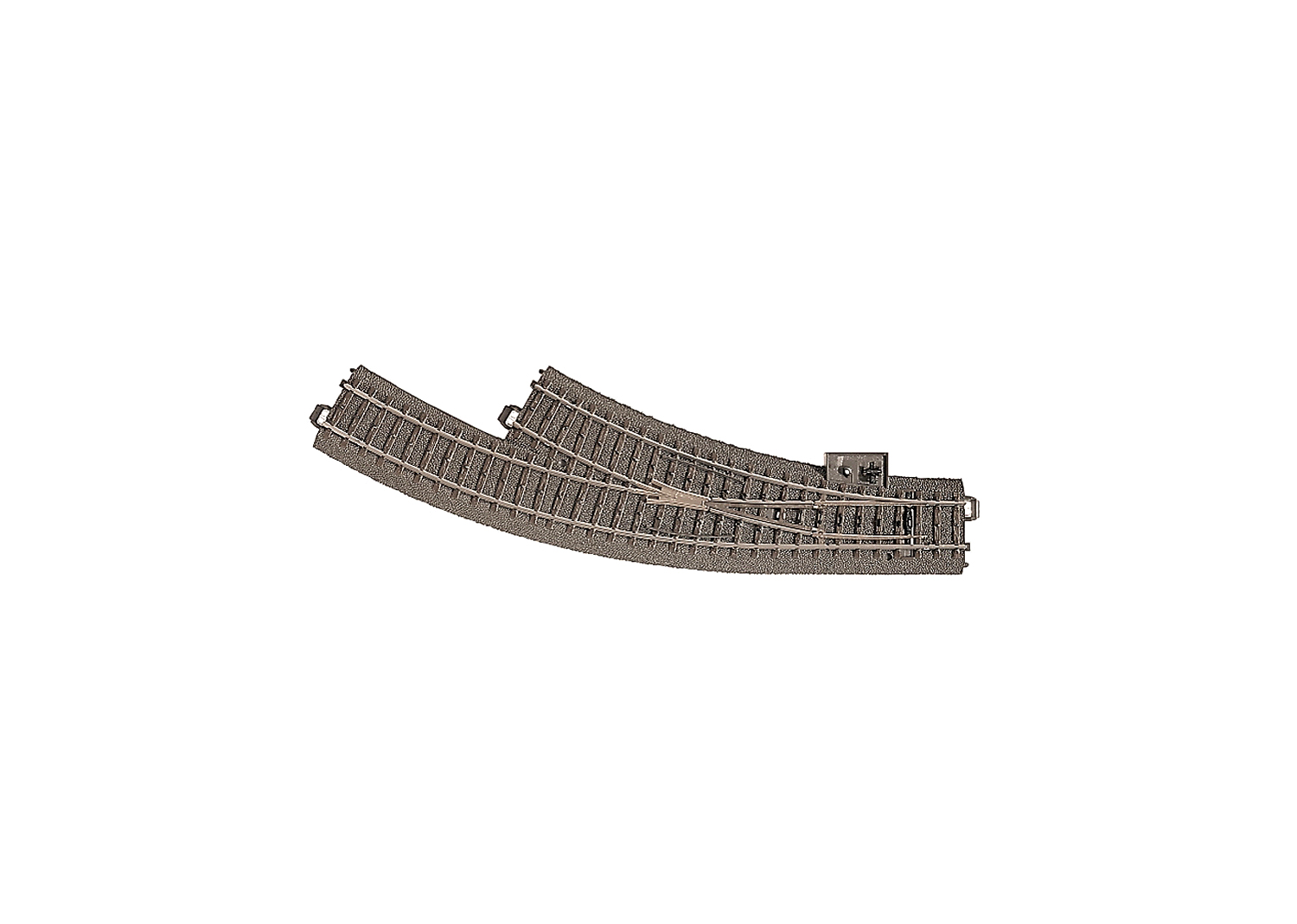 Märklin 24672 C-Gleis Bogenweiche rechts R360 mm,30