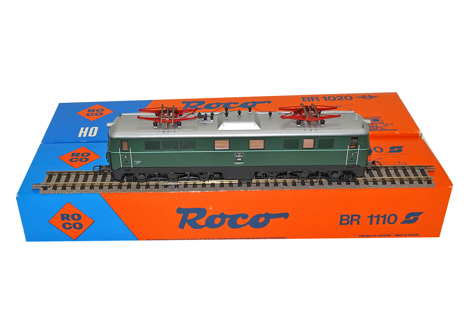 Roco 4198A H0 ÖBB E-Lokomotive BR 1110 DC 