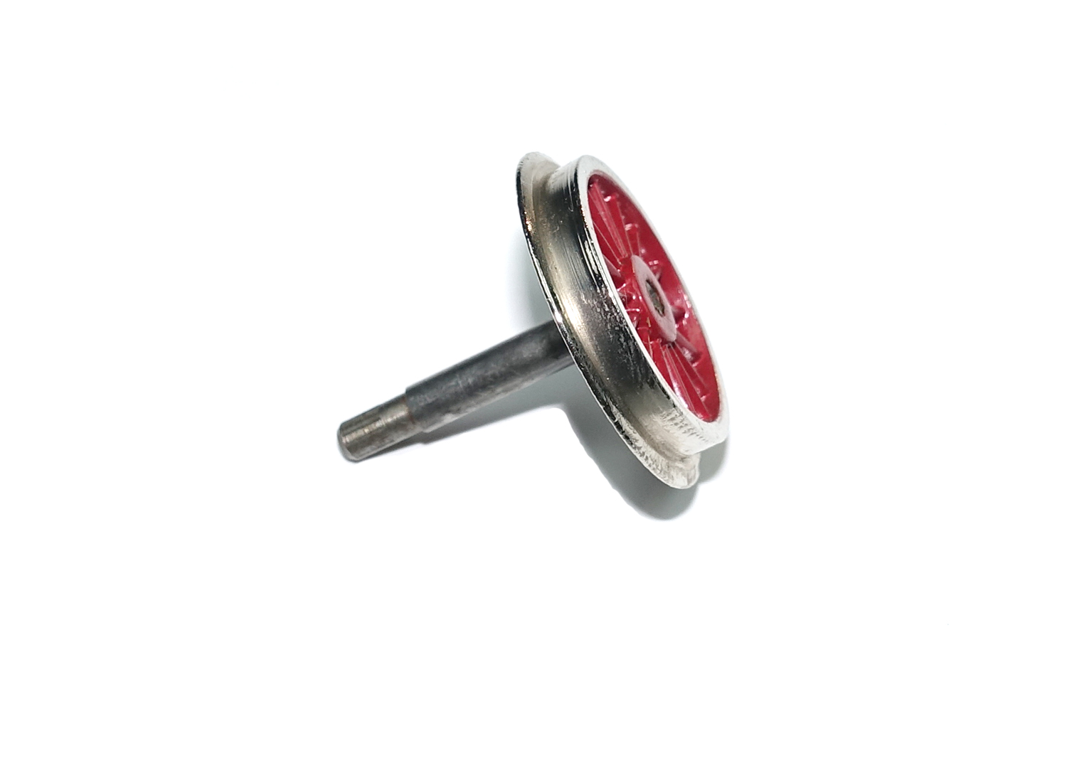 Buco H0 Speichenrad mit Achse und Haftreifen Buco H0 Speichenrad mit Achse und Haftreifen