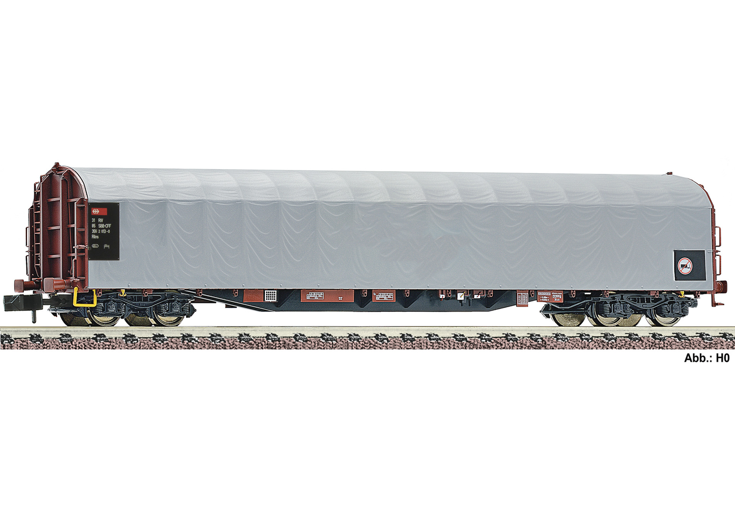 Fleischmann 837702 SBB Schiebeplanenwagen 