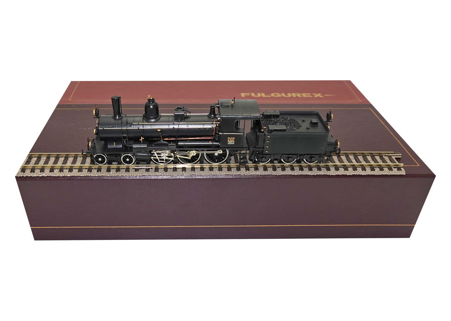 Fulgurex 2086 H0 SBB Dampflok A3/5 202 Gotthardbahn DC 