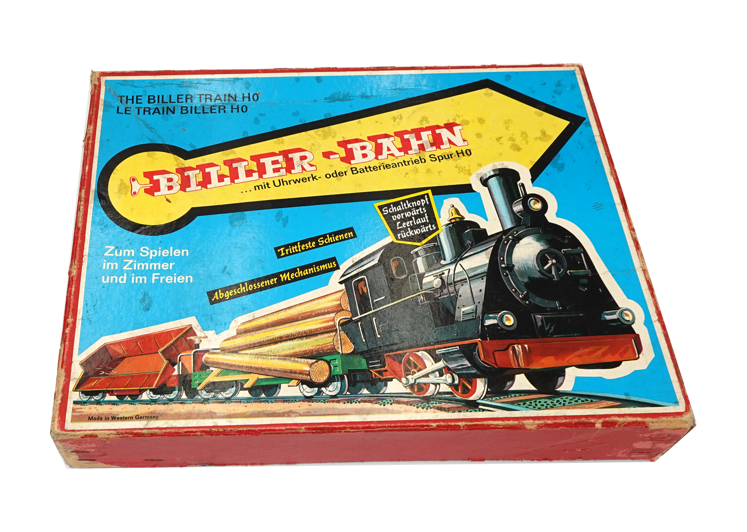 Biller-Bahn 239 Arbeitszug mit Kranwagen Biller-Bahn 239 Arbeitszug mit Kranwagen