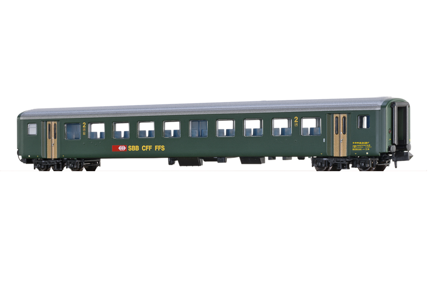 Brawa 65235 SBB Personenwagen EWII B 