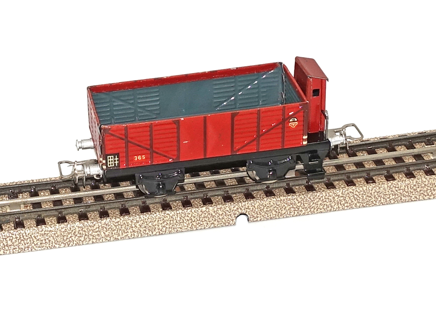 Märklin 371 offener Güterwagen mit BRH braun 