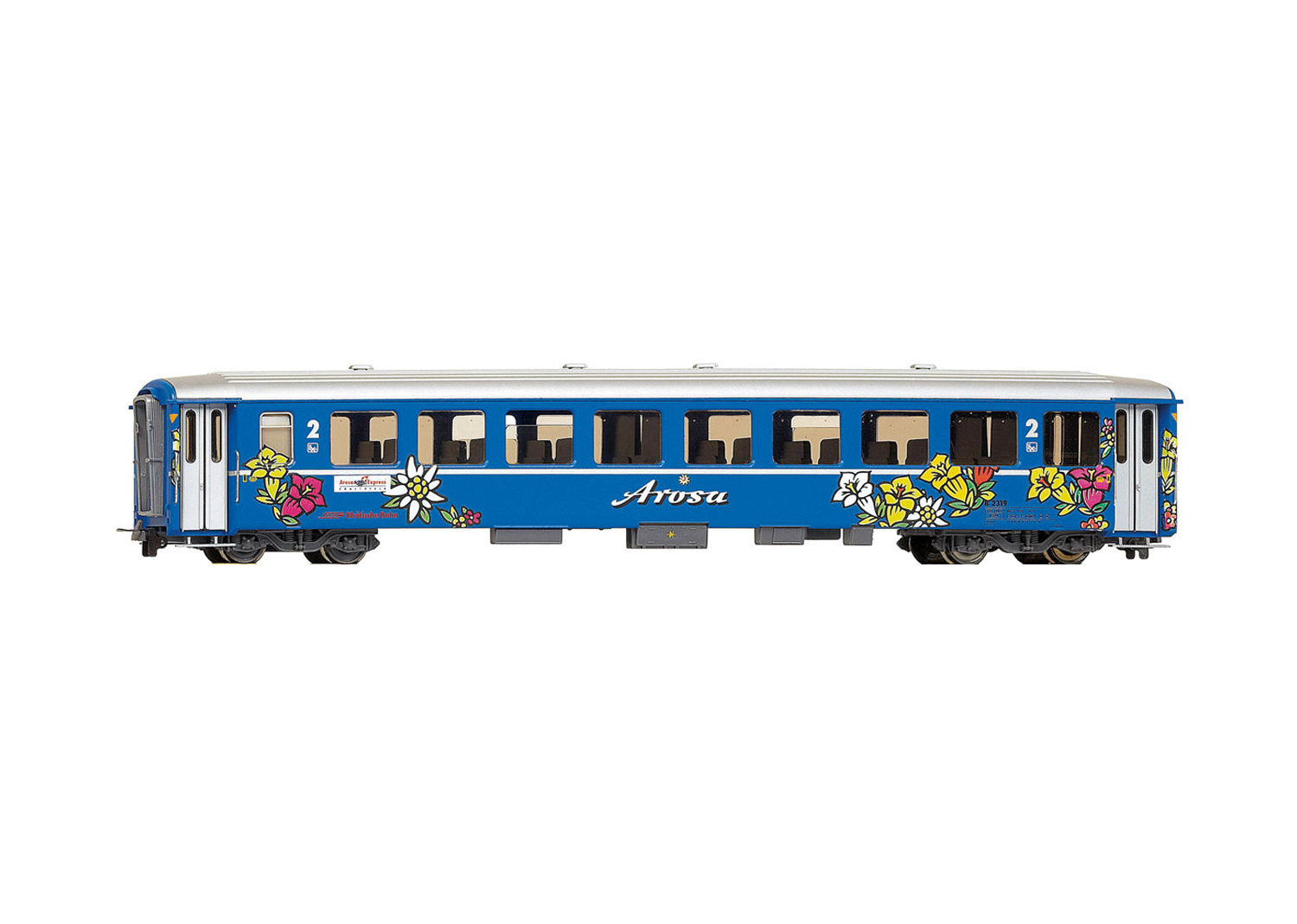 Bemo 3253149 RhB Leichtmetallwagen 2319 Arosa Express, 2. Klasse 