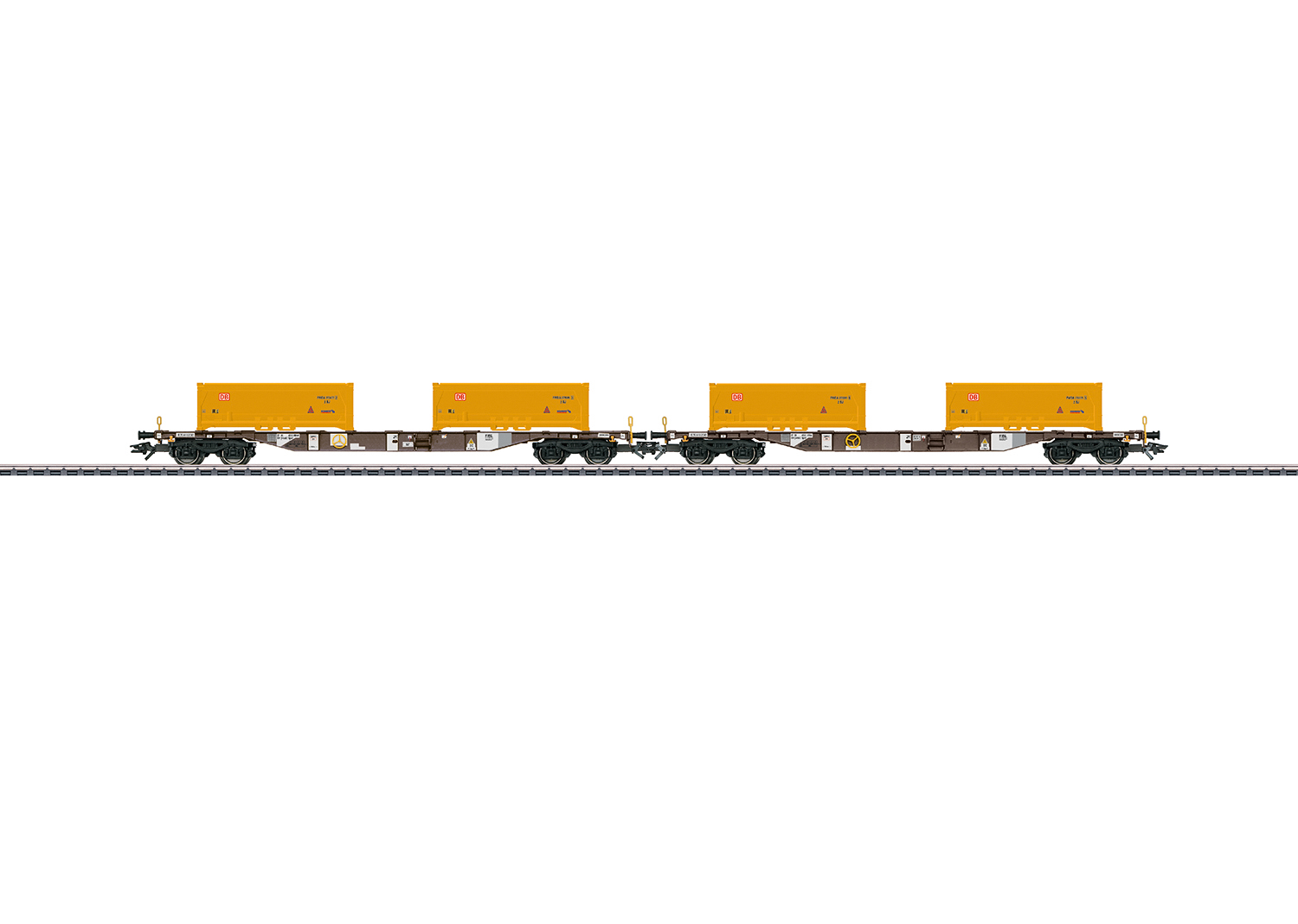 Märklin 47131 AAE Containertragwagen-Set Erdaushub Stuttgart 21 