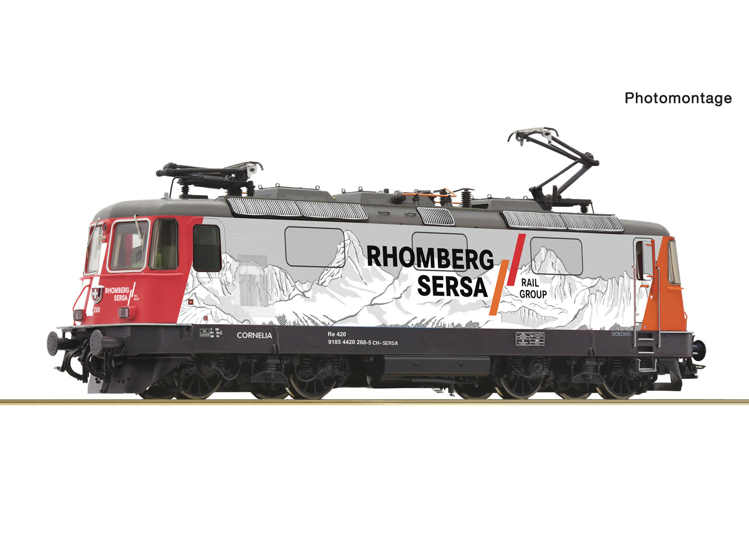 Roco 7510030 SERSA E-Lokomotive 420 268-5 Rhomberg DCC  Roco 7510030 SERSA E-Lokomotive 420 268-5 Rhomberg DCC