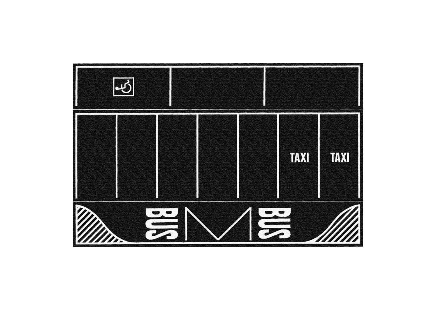 Noch 60718 Parkplatz, Asphalt 