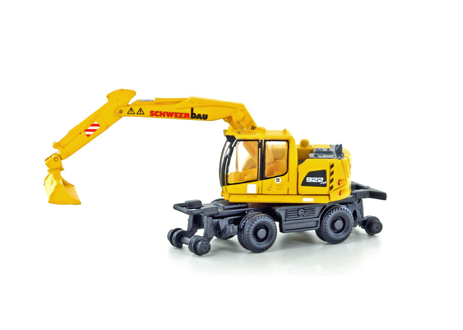 Lemke LC4258 N Liebherr A922 Rail 2-Wege Bagger, Epoche VI  Lemke LC4258 N Liebherr A922 Rail 2-Wege Bagger, Epoche VI