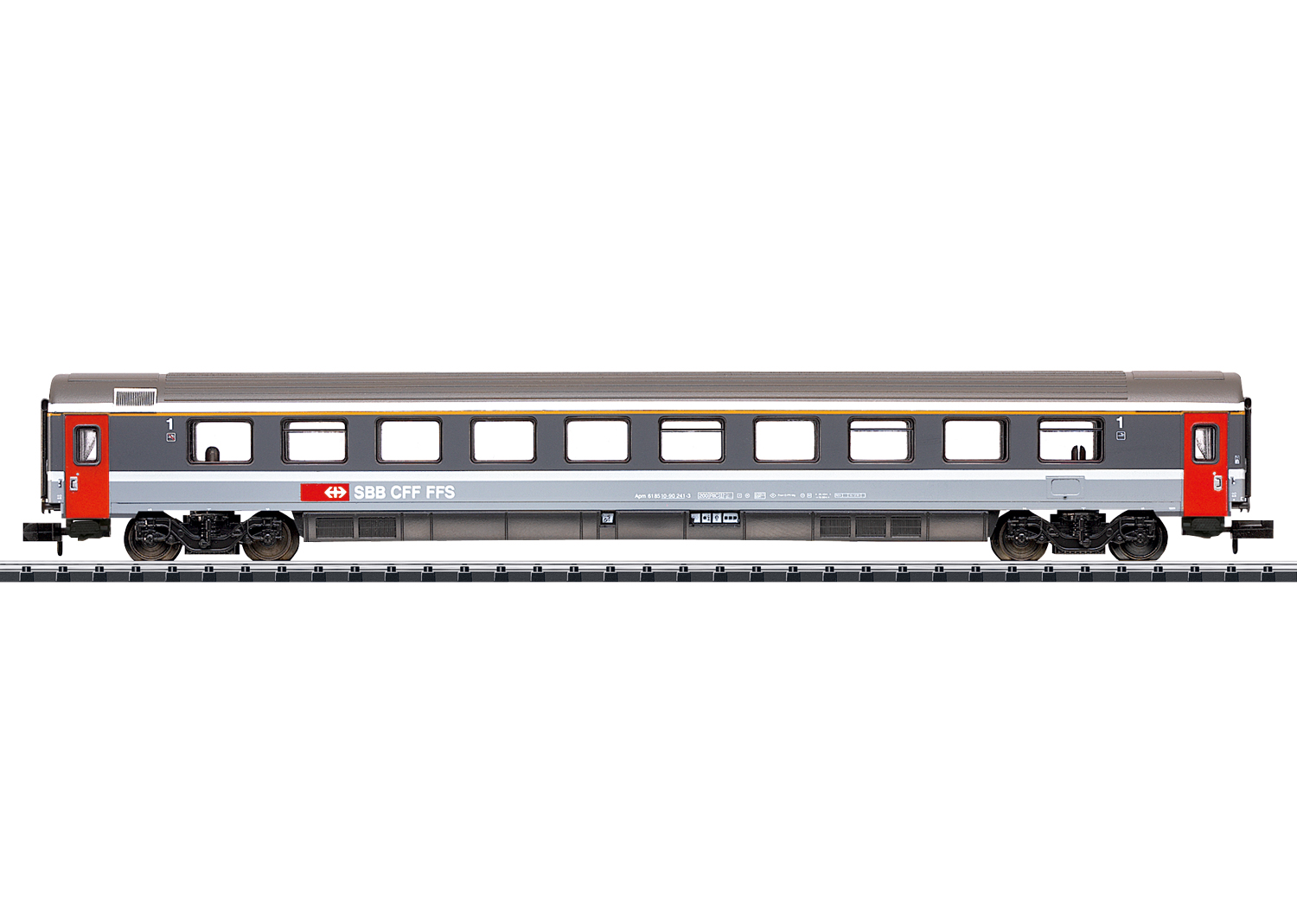 Minitrix 18442 SBB EuroCity Grossraumwagen Bauart Am 
