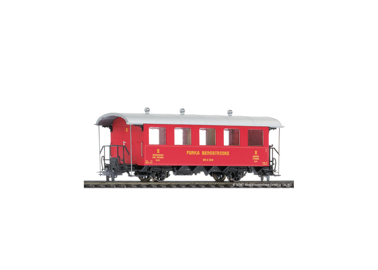 Bemo 3239284 DFB Personenwagen 2204, 2. Klasse 
