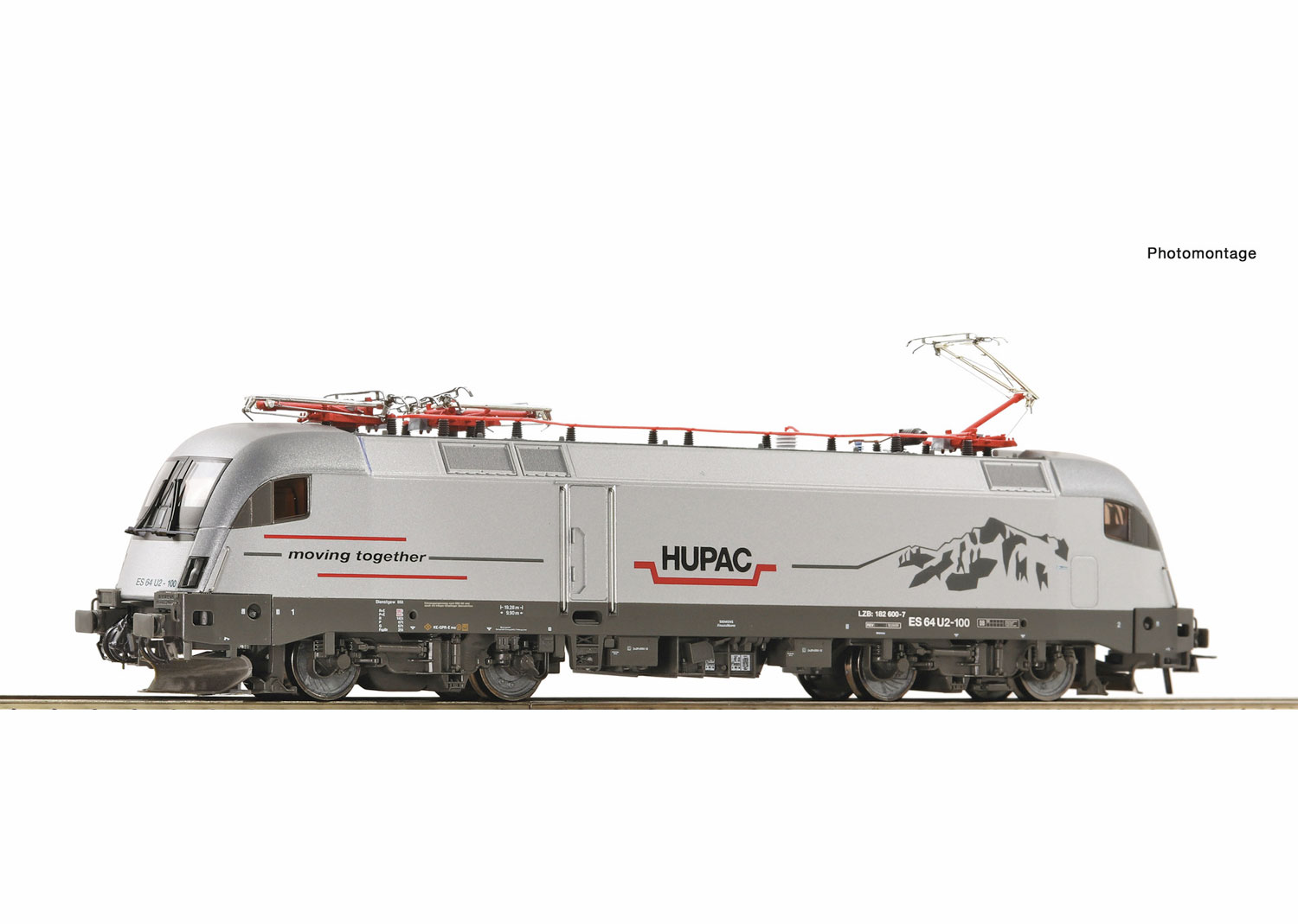 Roco 7500070 HUPAC E-Lokomotive ES 64 U2-100 