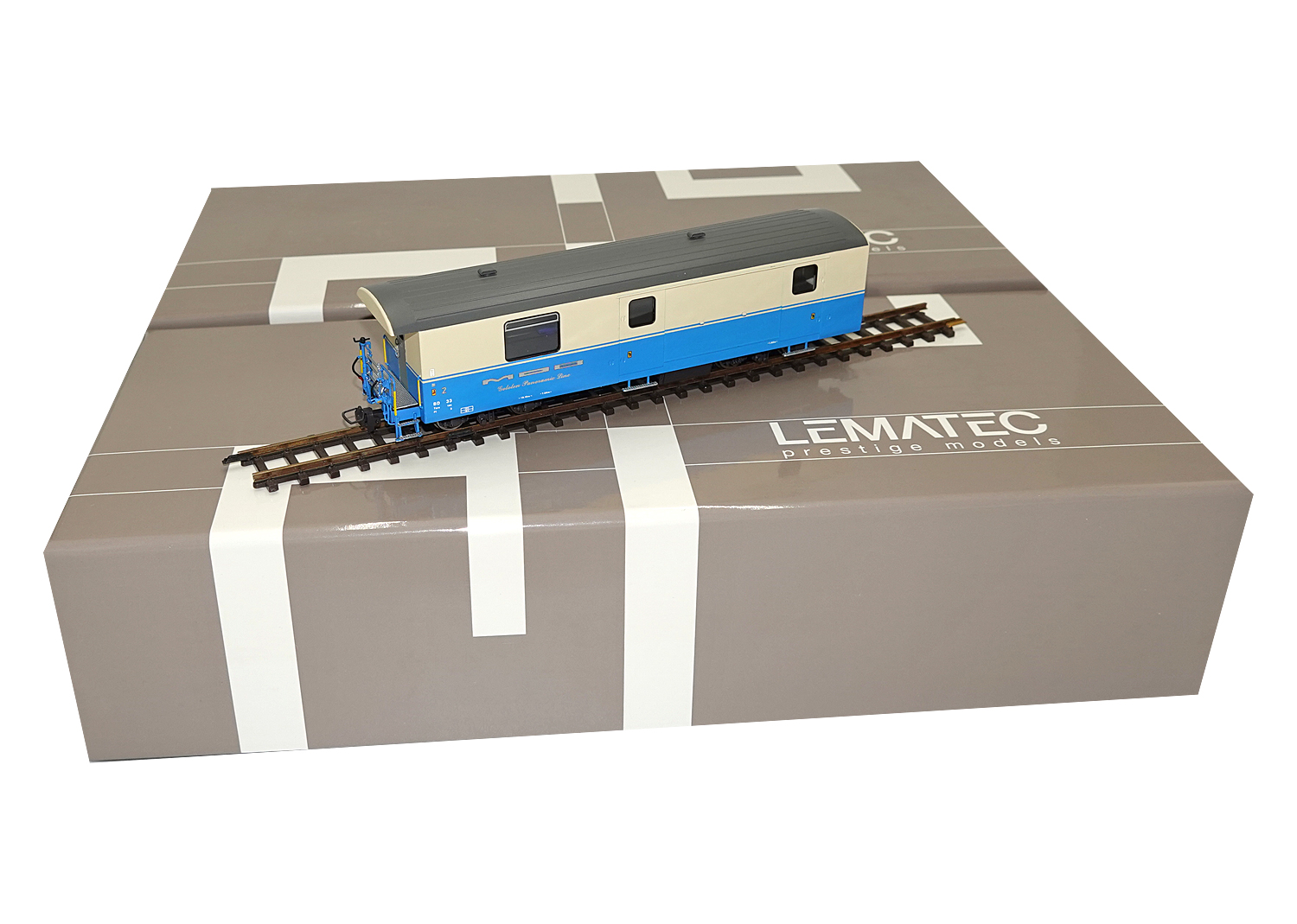 Lematec H0m 202-6B MOB Gepäckwagen BD 33 DC