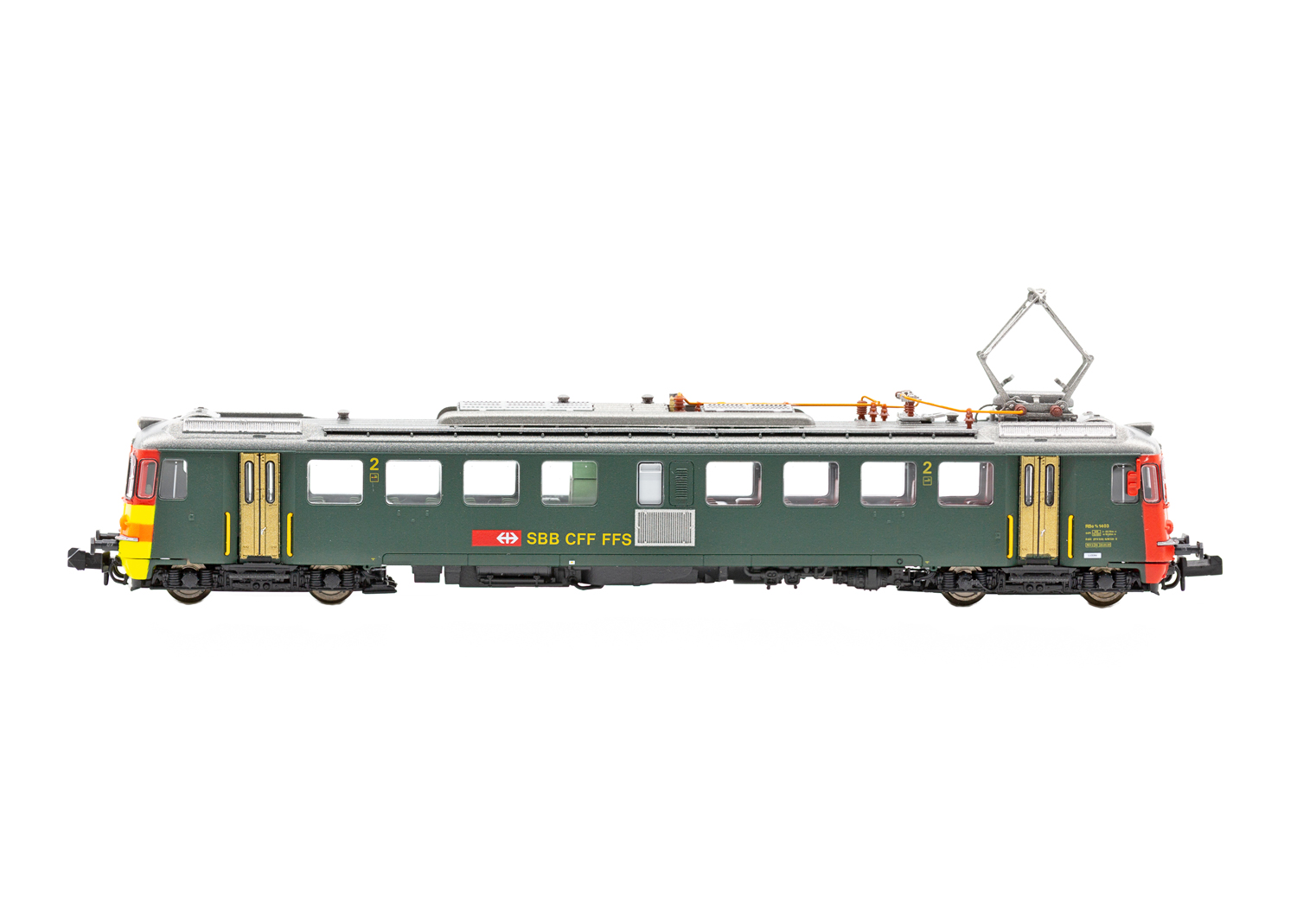 Piko 94161 SBB RBe 4/4 Seetal Triebwagen + BDt grün/rot 