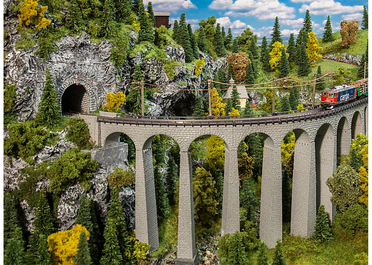 Faller 222596 Viadukt-Set Landwasser (CH) 