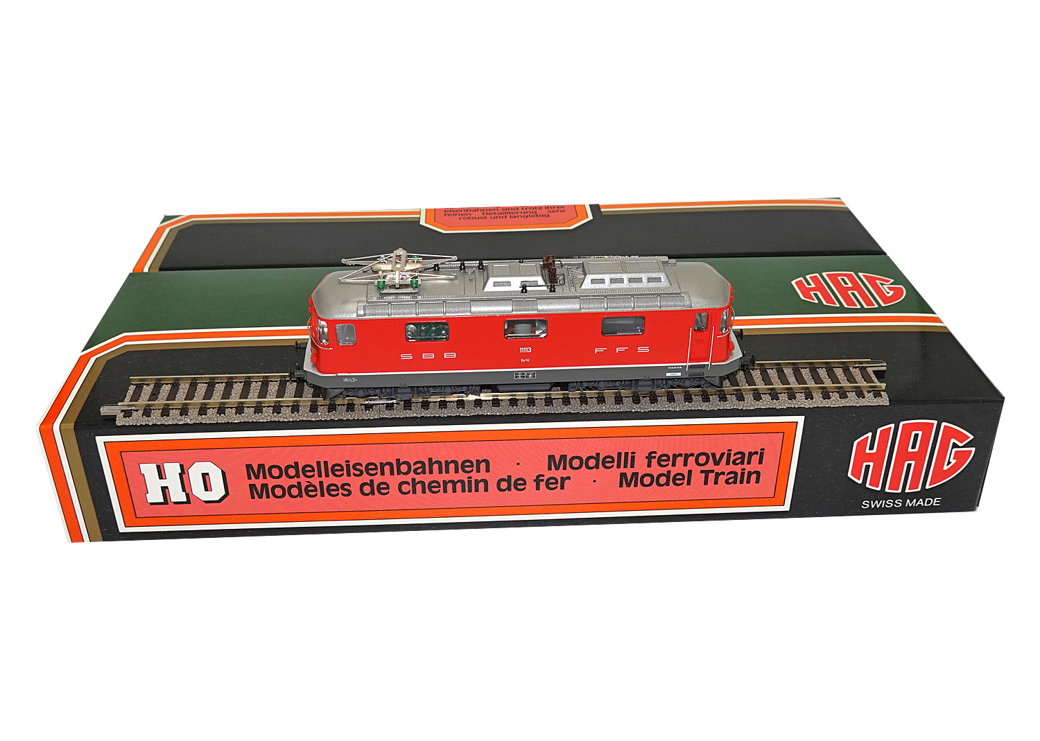 Hag 172 SBB E-Lokomotive Re 4/4 II 11113 ex Swiss Express AC 