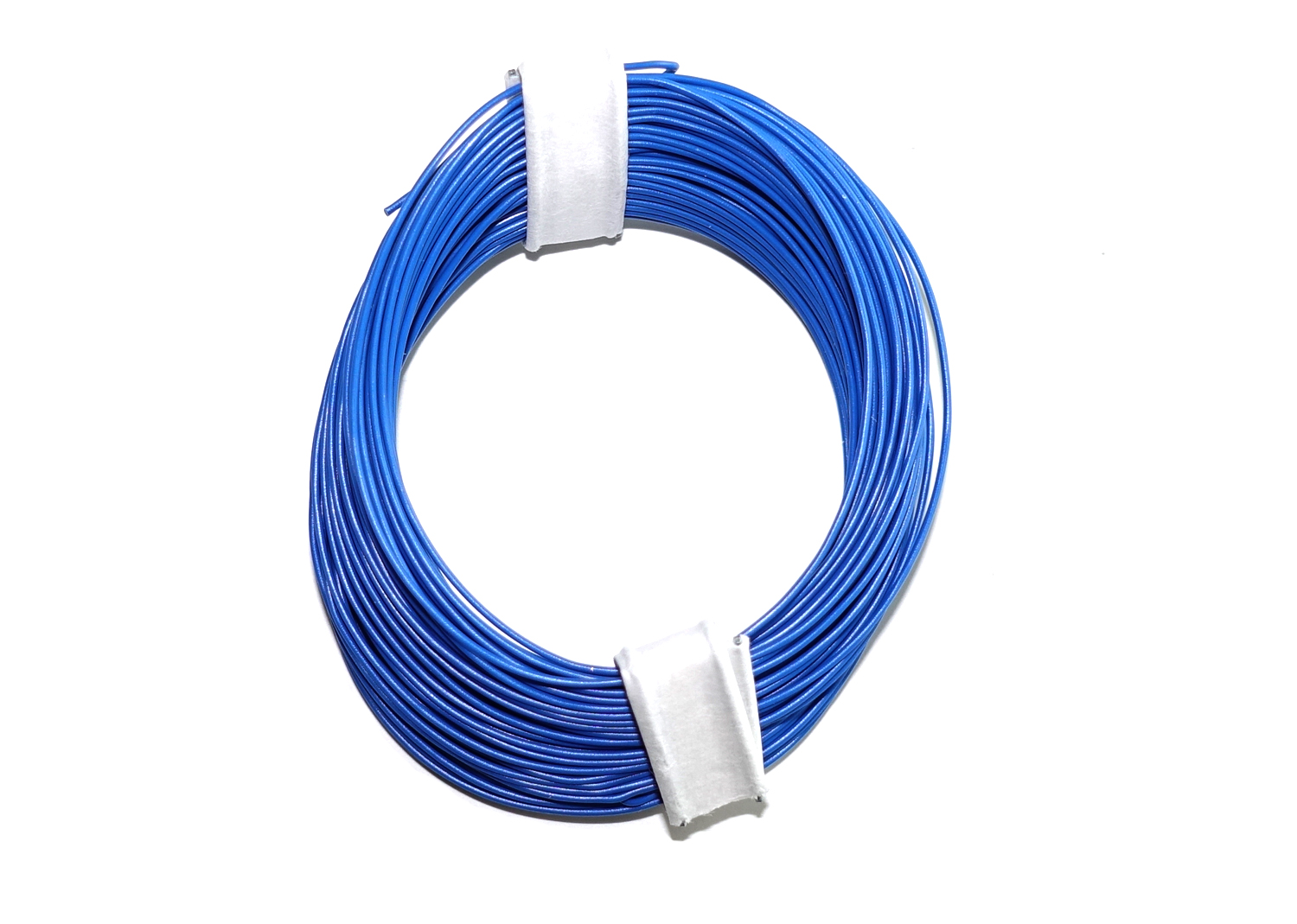 1-Kupferlitze, Querschnitt 0,04 mm², 10 m, blau 