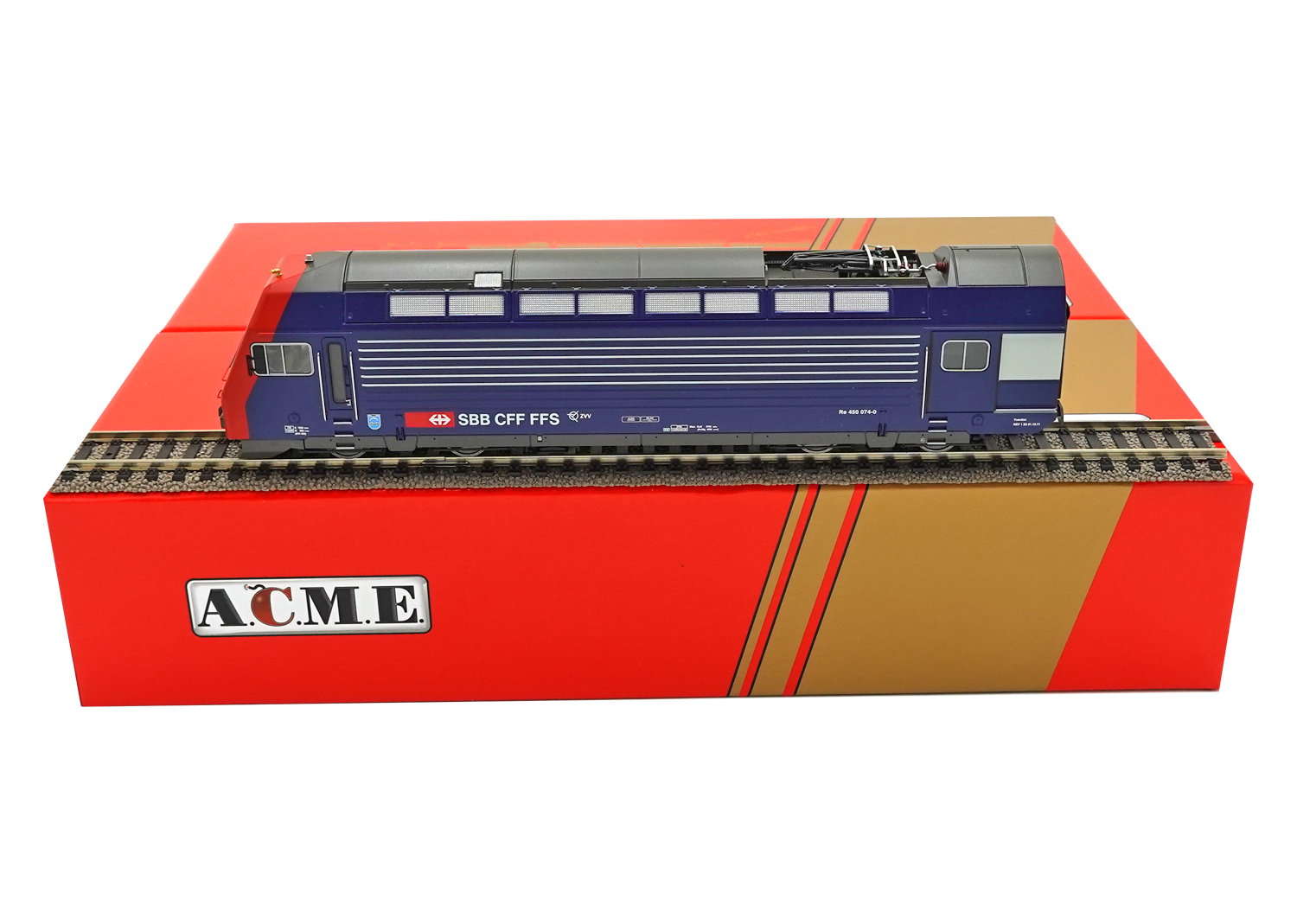 ACME 90285 SBB E-Lokomotive  Re 450 blaue Hecktüre ACS