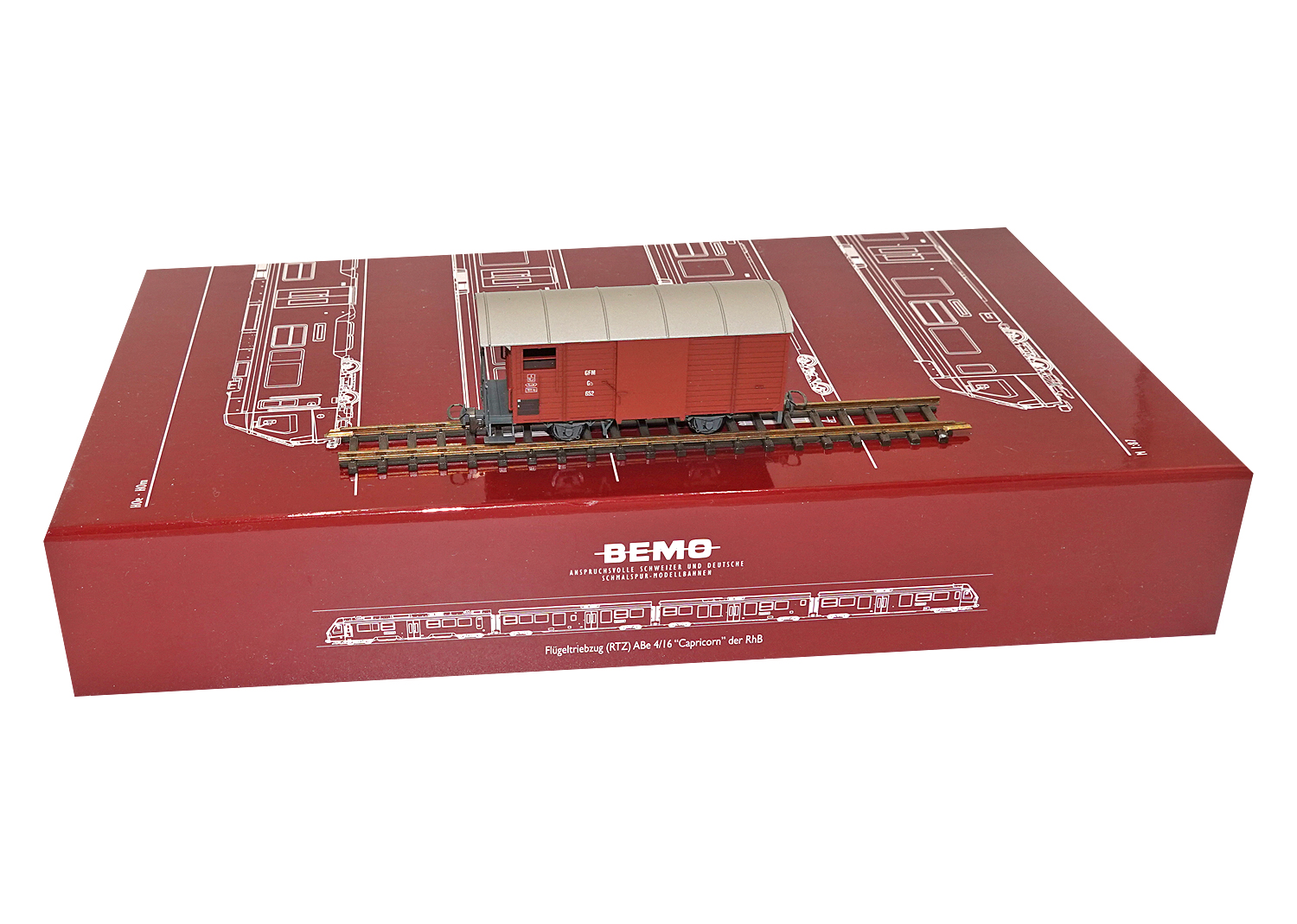 Bemo 2273612 GFM Güterwagen Gb 652 