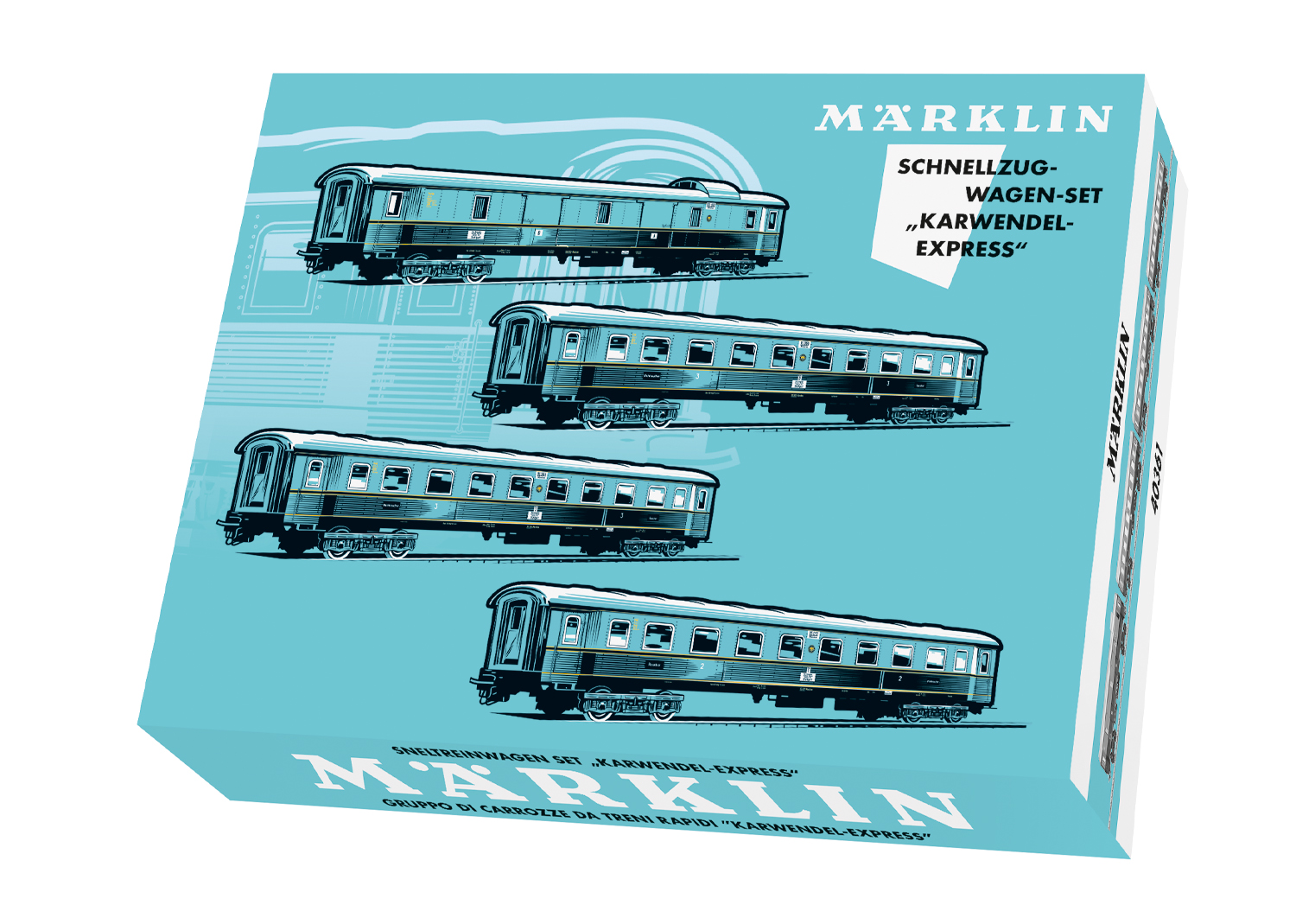 Märklin 40361 DRG Schnellzugwagen-Set Karwendel-Express 