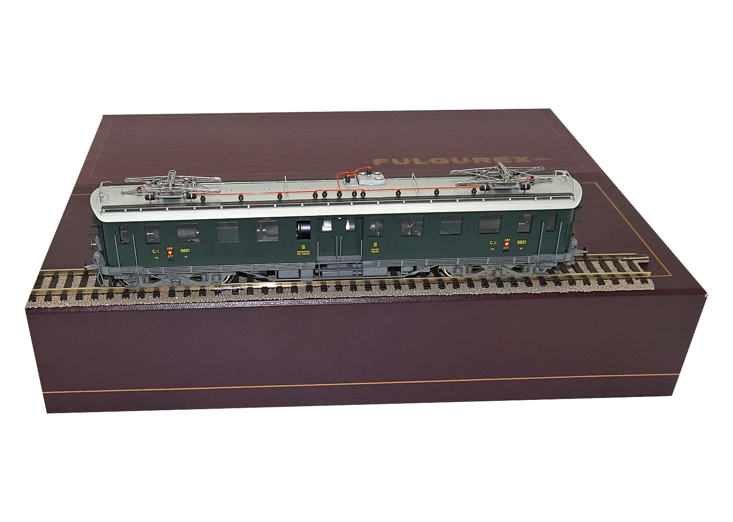 Fulgurex 2062 H0 SBB Triebwagen Ce 4/6 9801 DC 