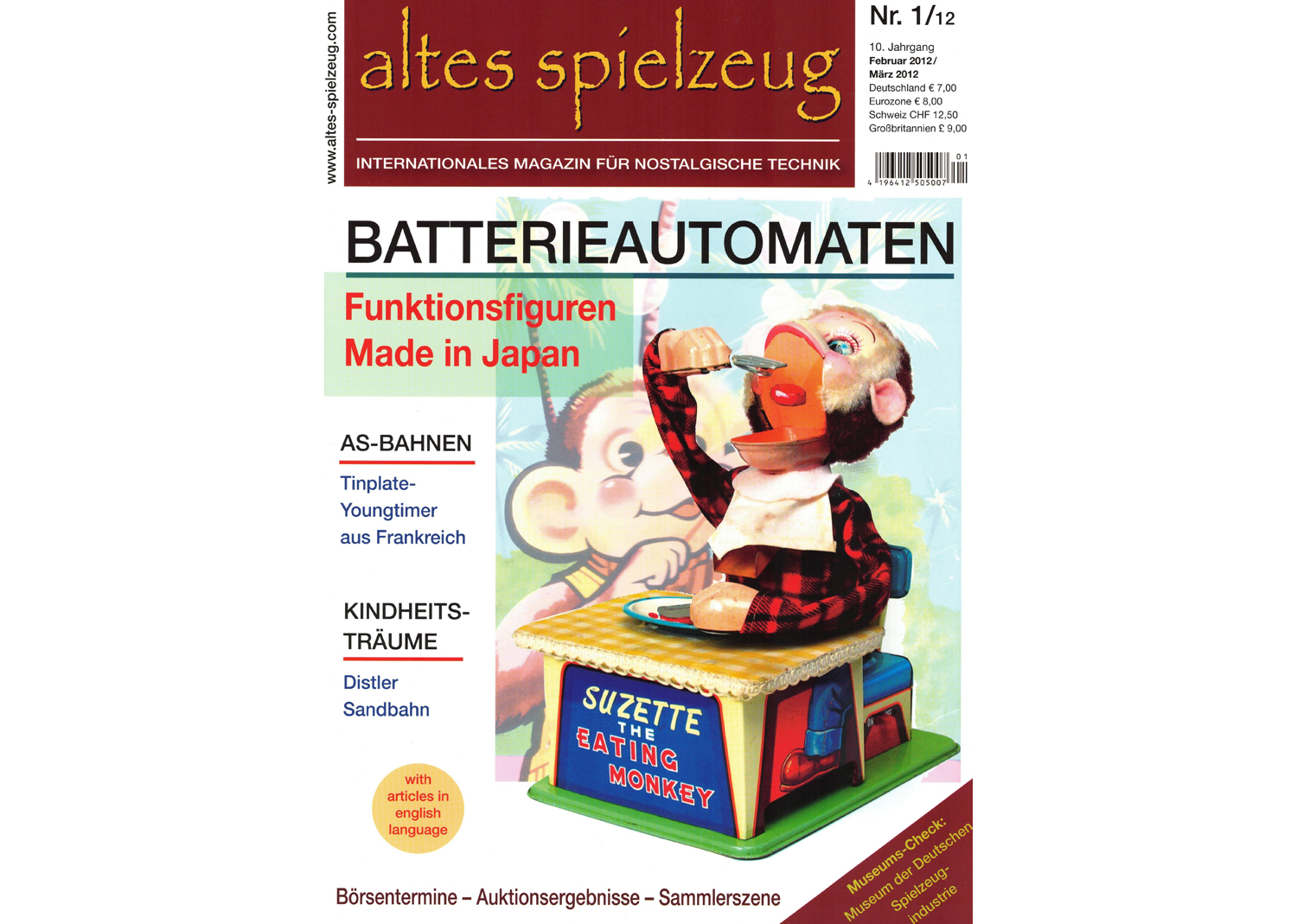 65211 Altes Spielzeug 2012 Ausgabe 1 