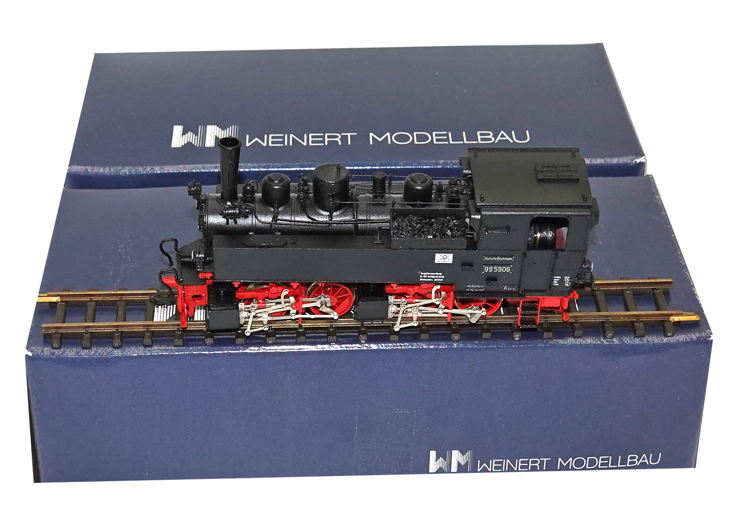 Weinert 100106 H0m Dampflok BR 99 5906 Harz Querbahn Fertigmodell 
