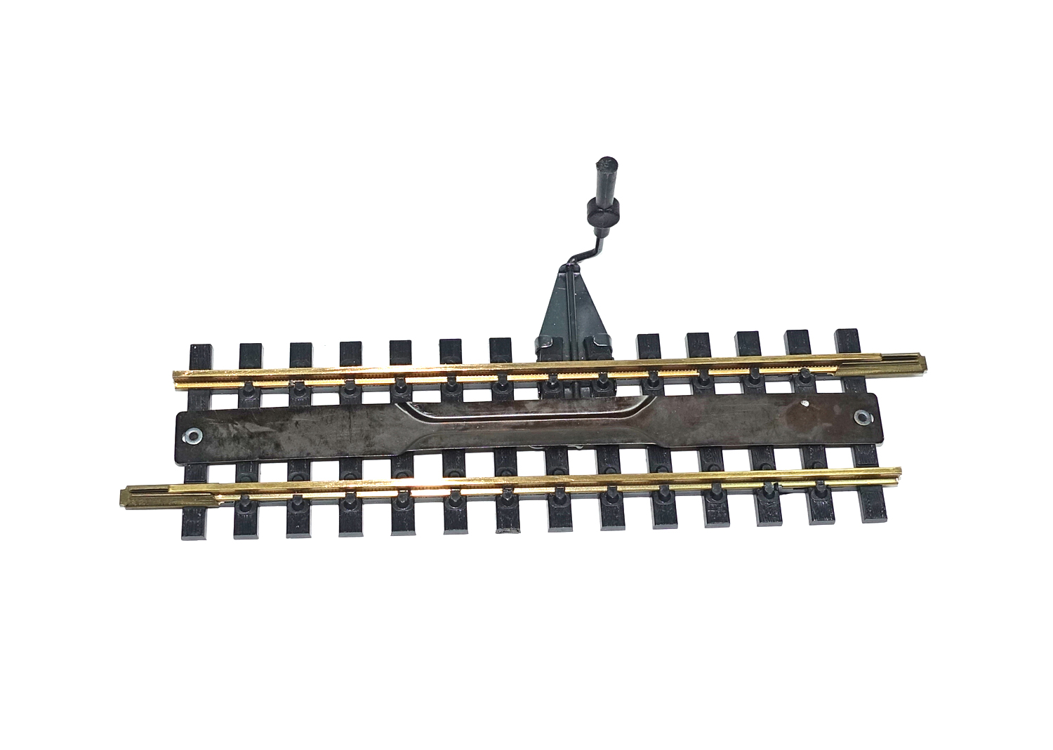 Fleischmann 6011 Entkupplungsgleis Hand Messing 102 mm  Fleischmann 6011 Entkupplungsgleis Hand Messing 102 mm