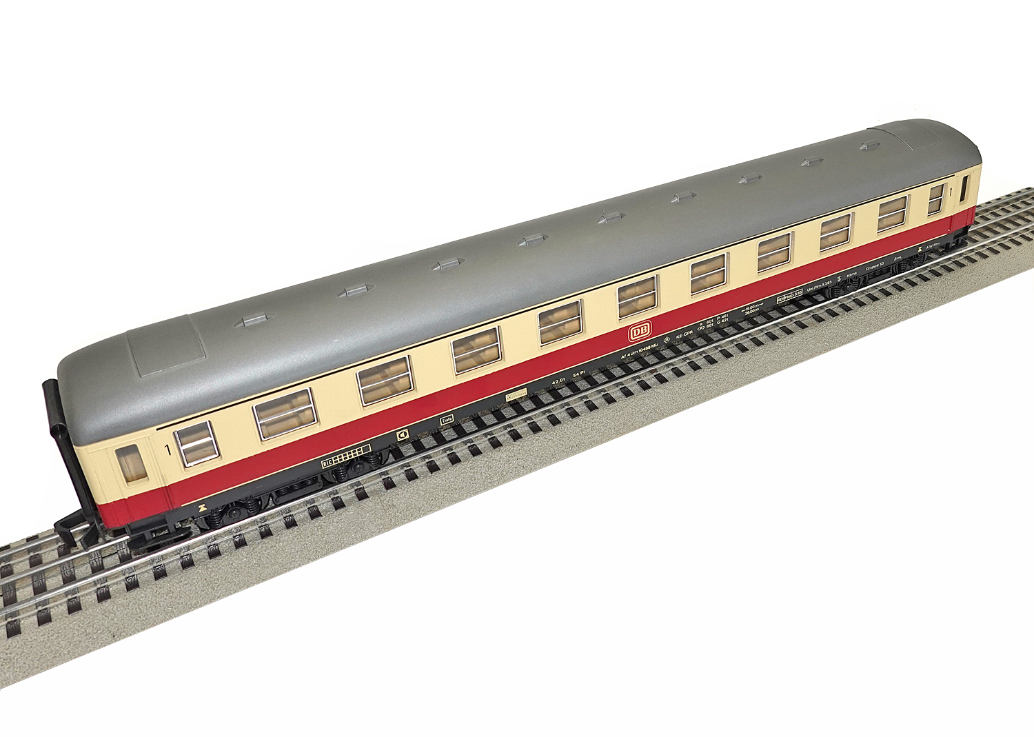 Lima 6605 DB Personenwagen 1 Klasse rot/beige DC