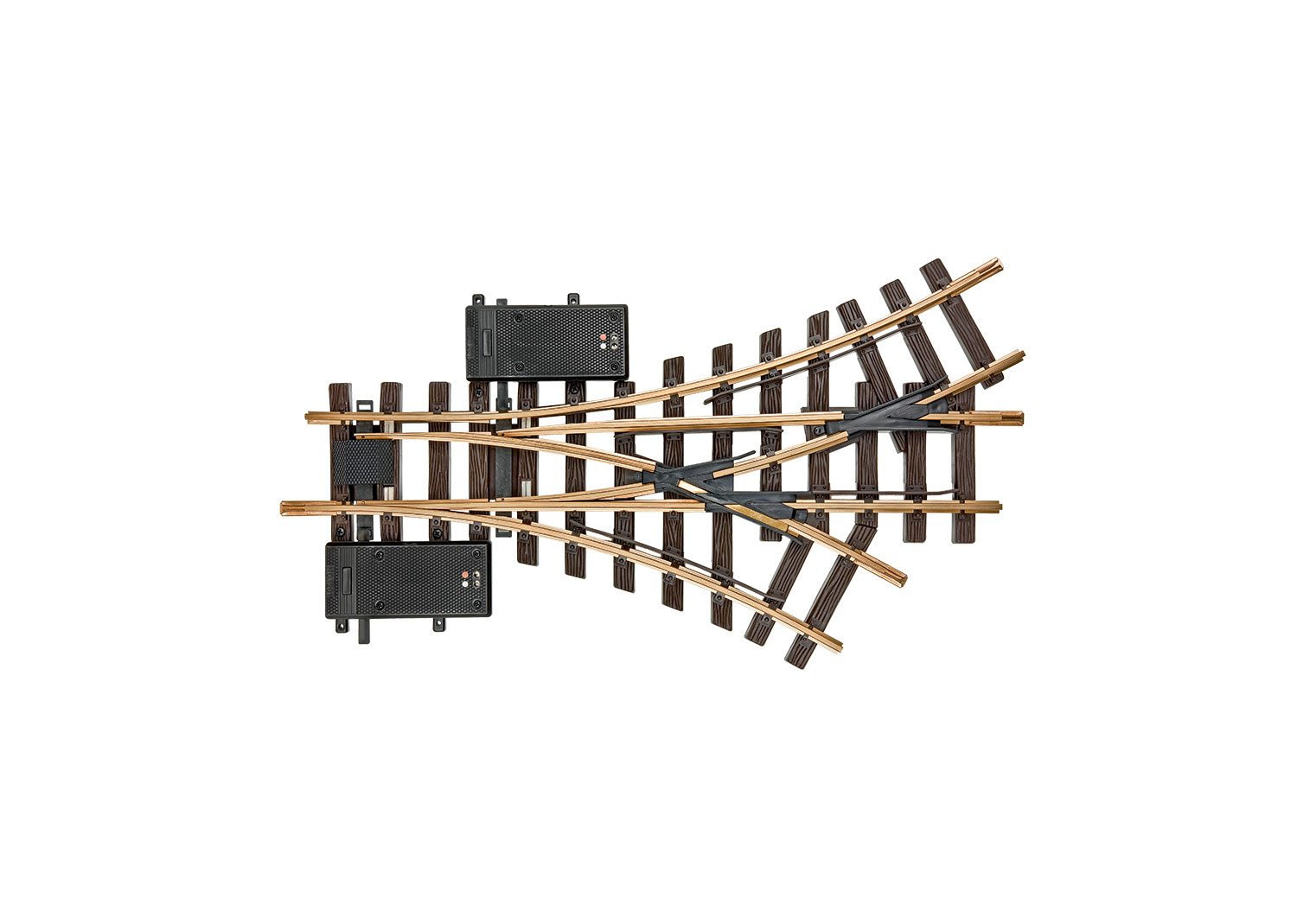 LGB 12360 Dreiwegweiche elektrisch, R1,30 Grad 