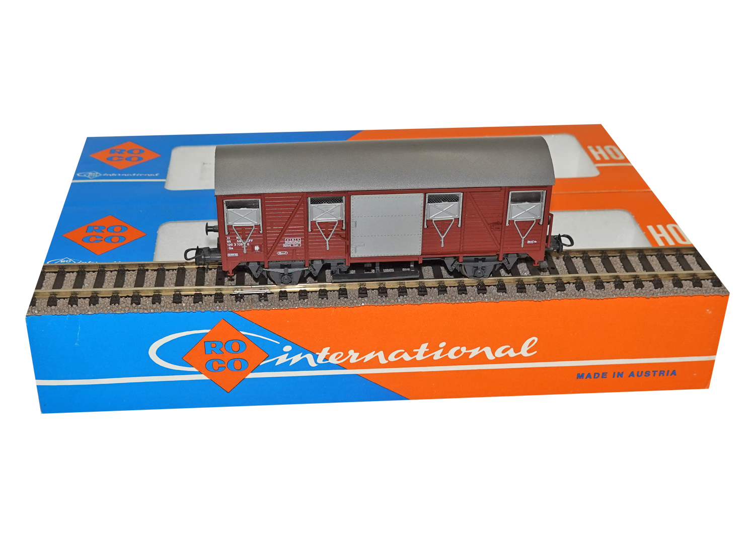 Roco 4376S H0 SBB Güterwagen DC 