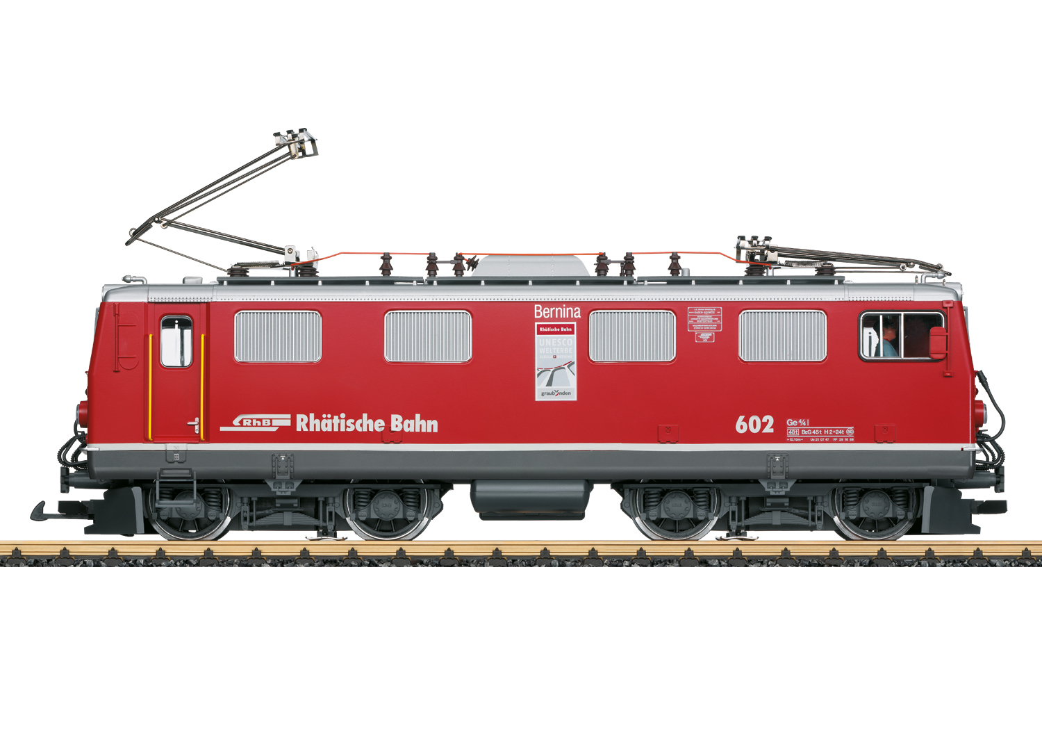 LGB 22042 RhB E-Lokomotive Ge 4/4 I 