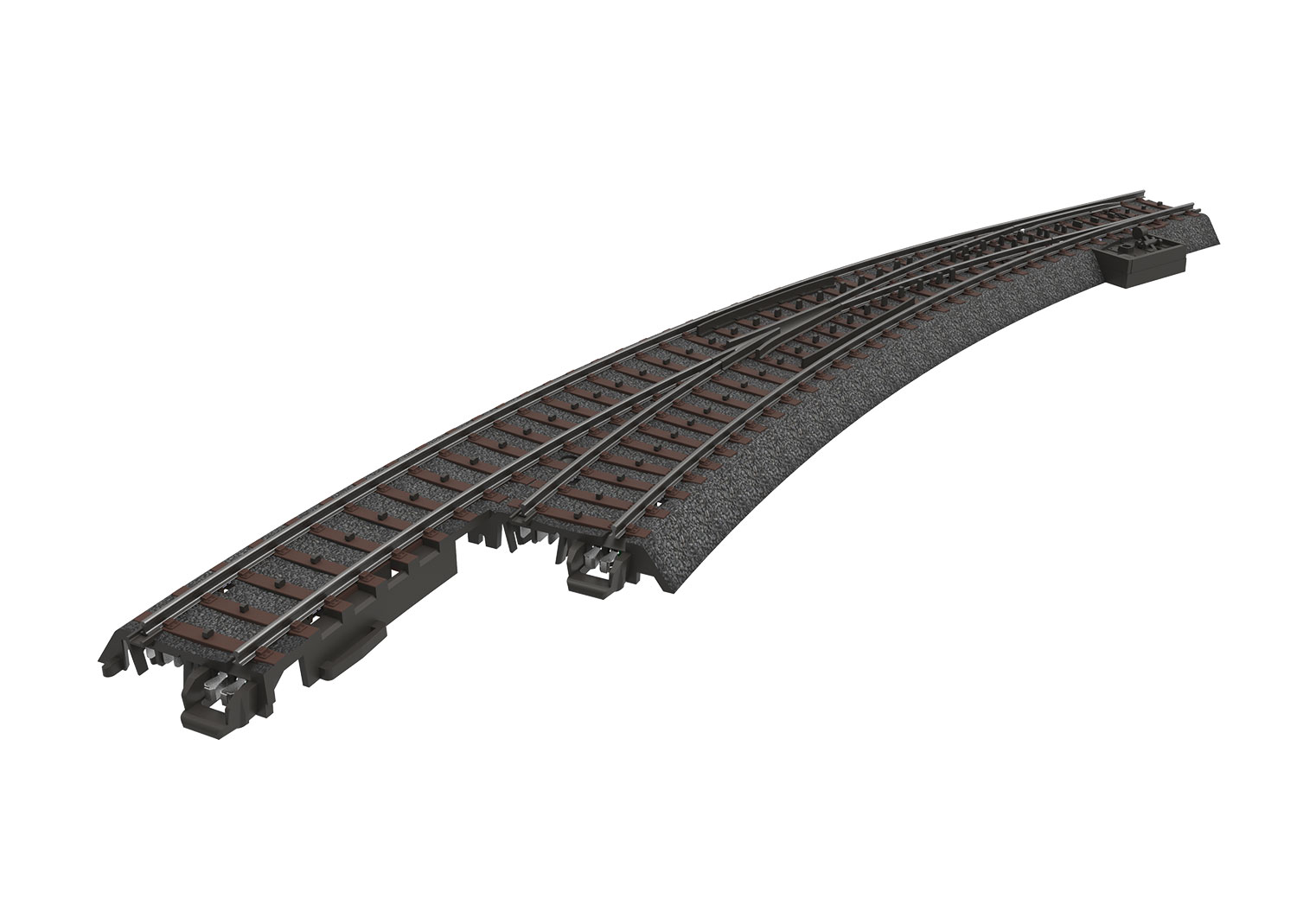 Märklin 24771 C-Gleis Bogenweiche links, schlank