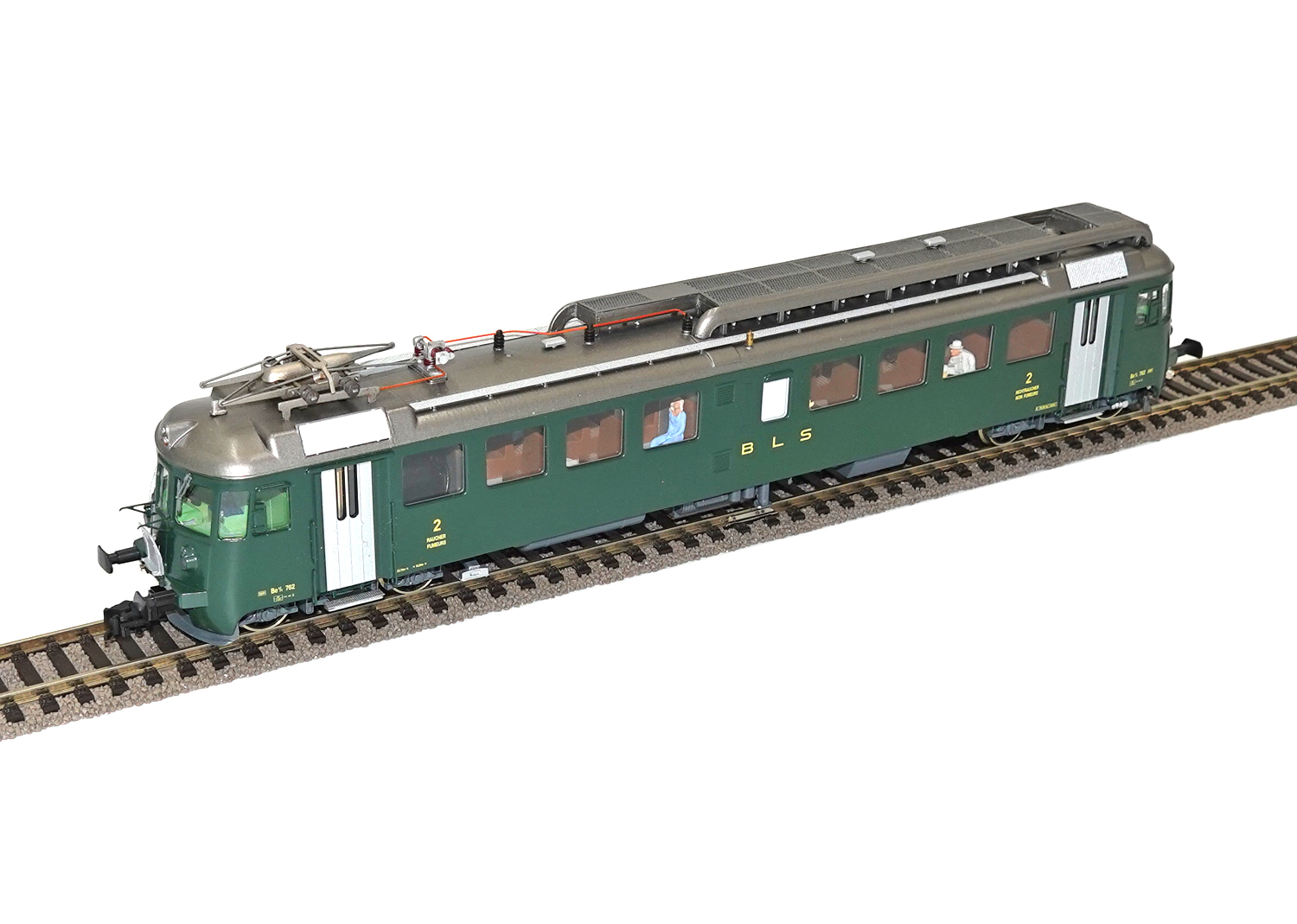 EMB H0 BLS Triebwagen Be 4/4 dunkelgrün Nr. 762 DCC