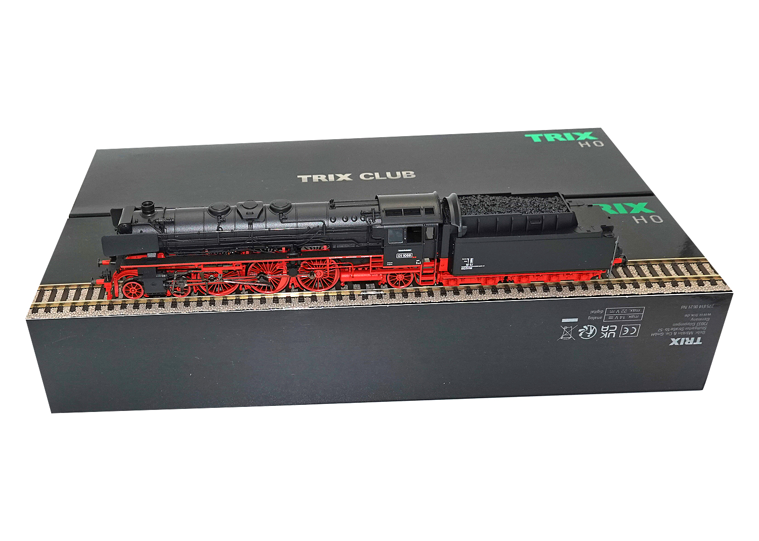 Trix 25011 DB Dampflokomotive Baureihe 01.10 Altbau  DCC / mfx 