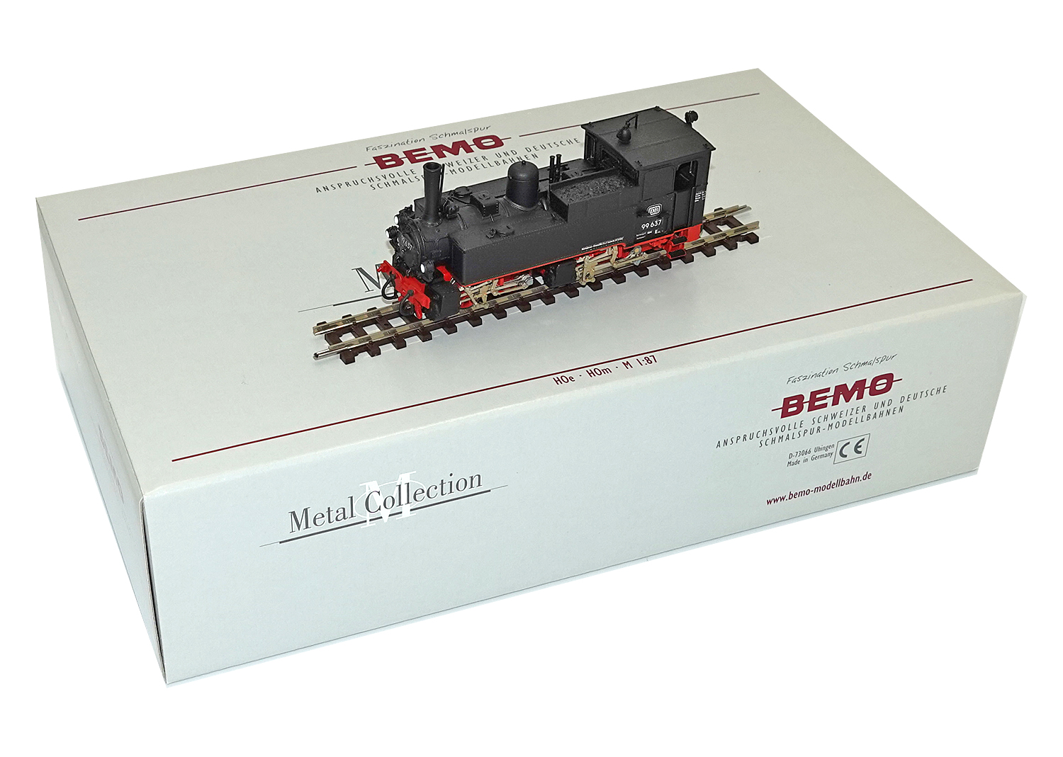 Bemo H0e 1004827 Dampflok DB 99 637  