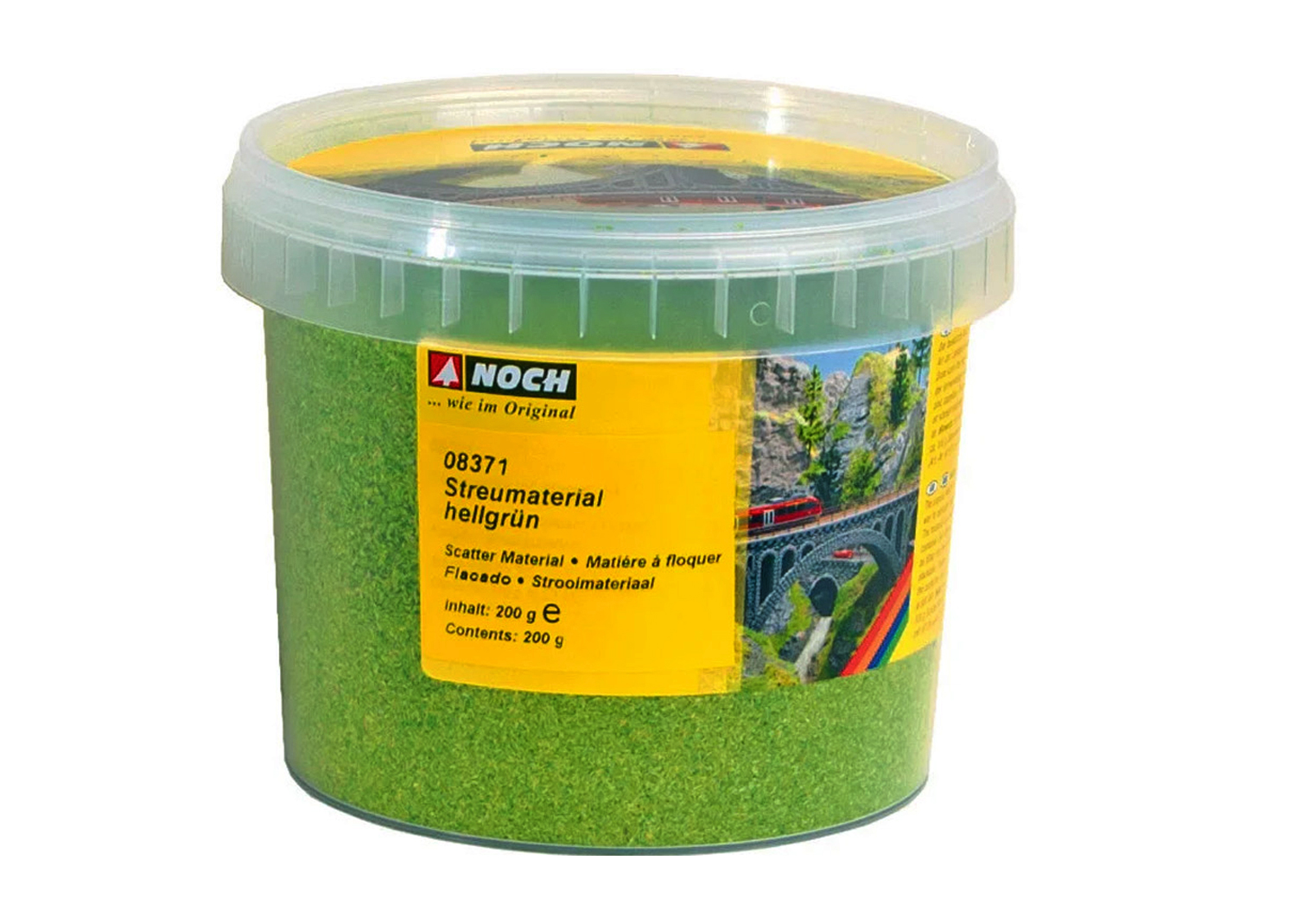 Noch 8371 Streumaterial hellgrün 200 g Dose  Noch 8371 Streumaterial hellgrün 200 g Dose