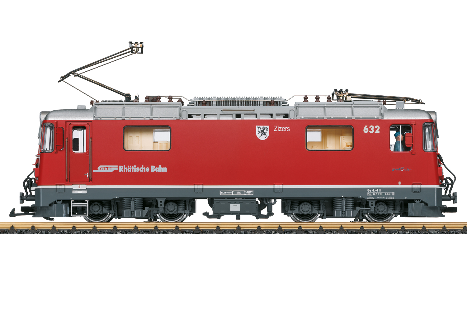 LGB 28442 RhB E-Lokomotive Ge 4/4 II 