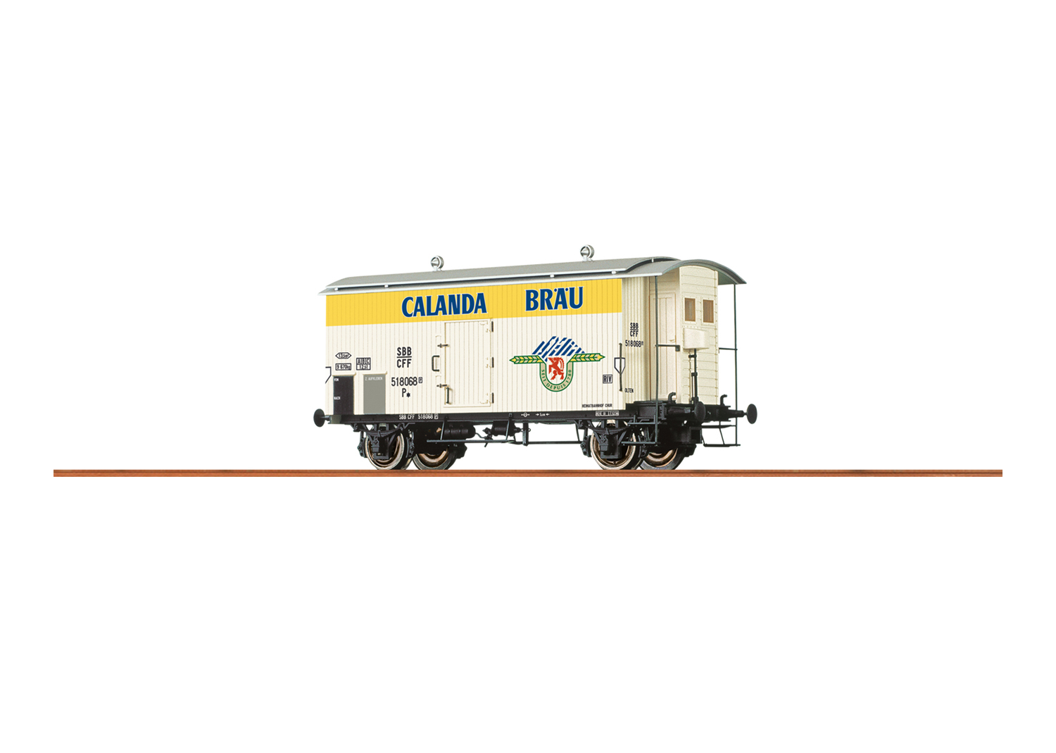 Brawa 47868 SBB Güterwagen K2 Calanda 