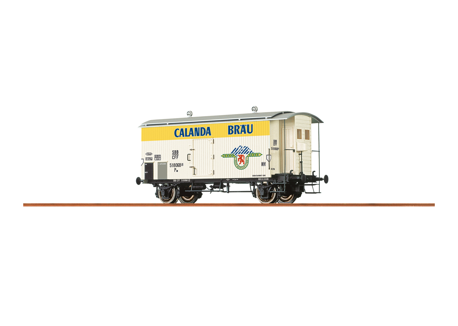 Brawa 47868 SBB Güterwagen K2 Calanda  Brawa 47868 SBB Güterwagen K2 Calanda