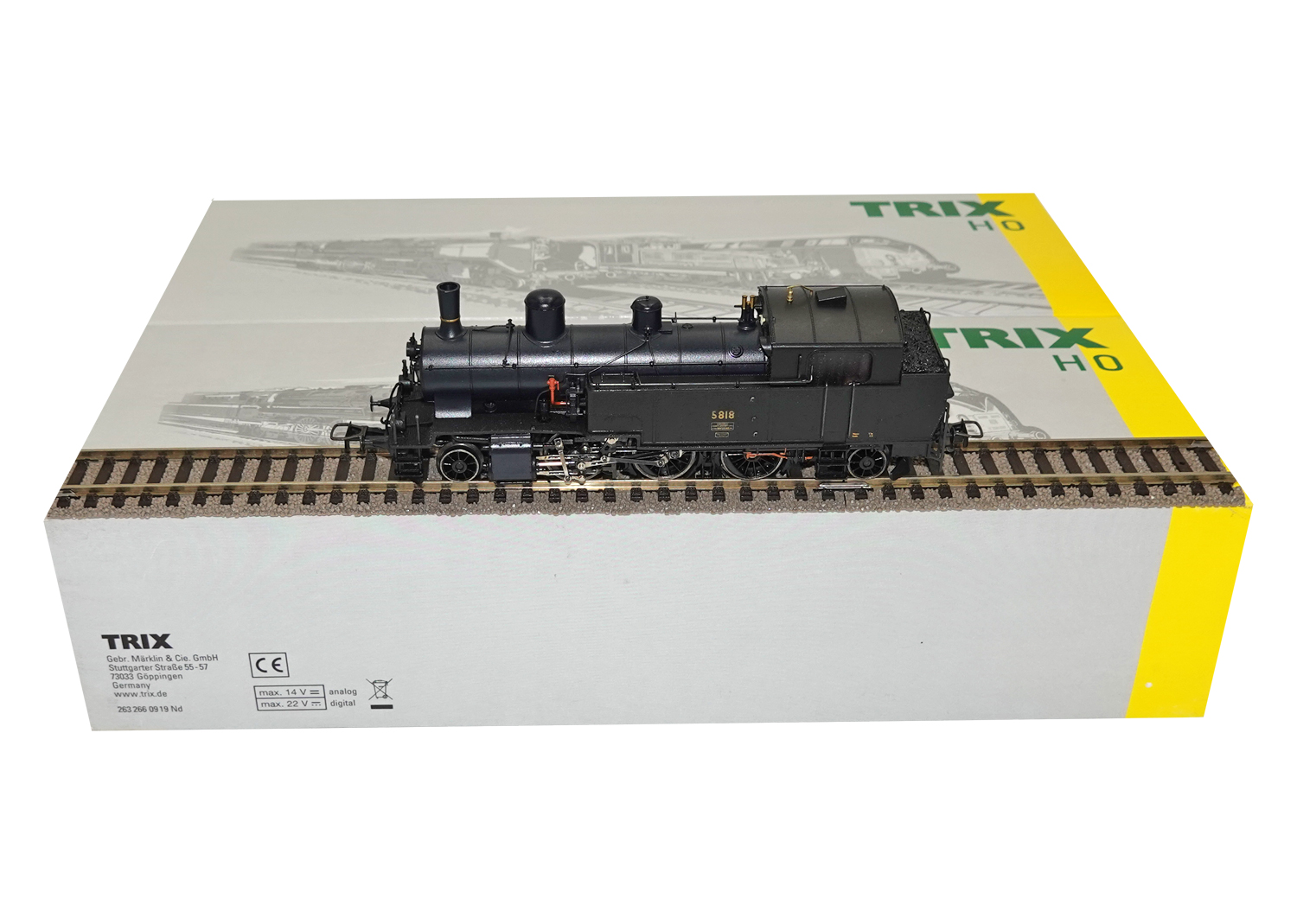 Trix 22567 SBB Dampflok Habersack Eb 3/5 DC 