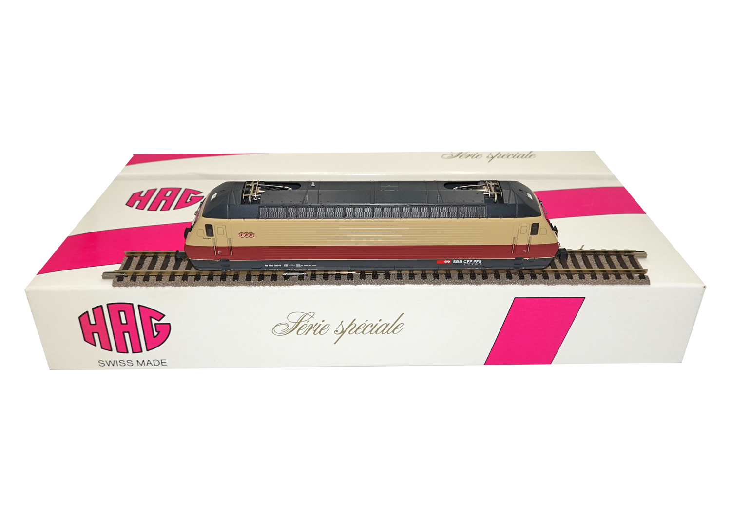 Hag 281 SBB Lokomotive Re 460 083-9 TEE DC 